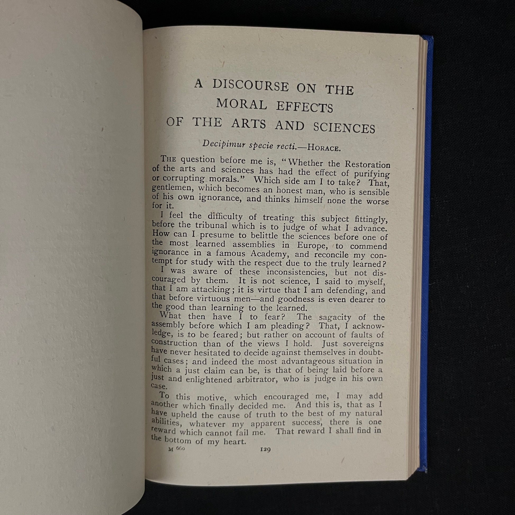 Everyman’s Library - The Social Contract and Discourses by Rousseau (1938) Vintage Hardcover Book