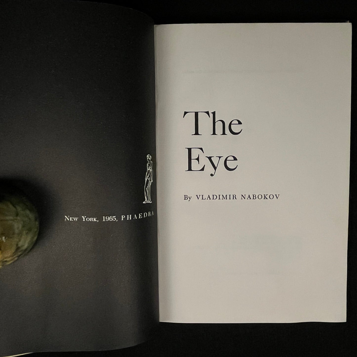 First Printing - The Eye by Vladimir Nabokov (1965) Vintage Hardcover Book