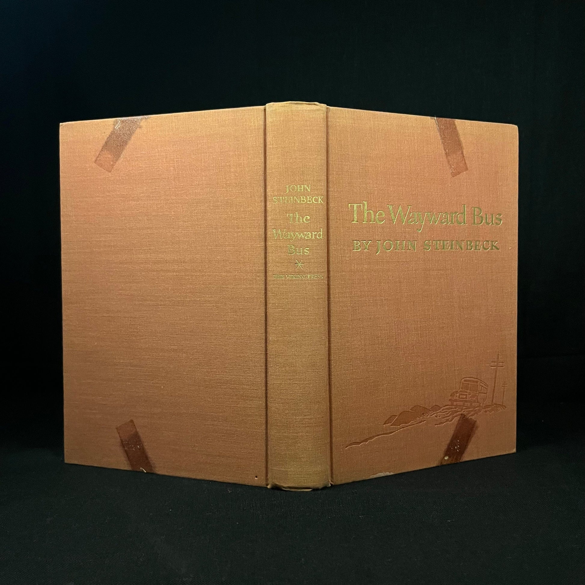 The Wayward Bus by John Steinbeck (1947) Vintage Hardcover Book