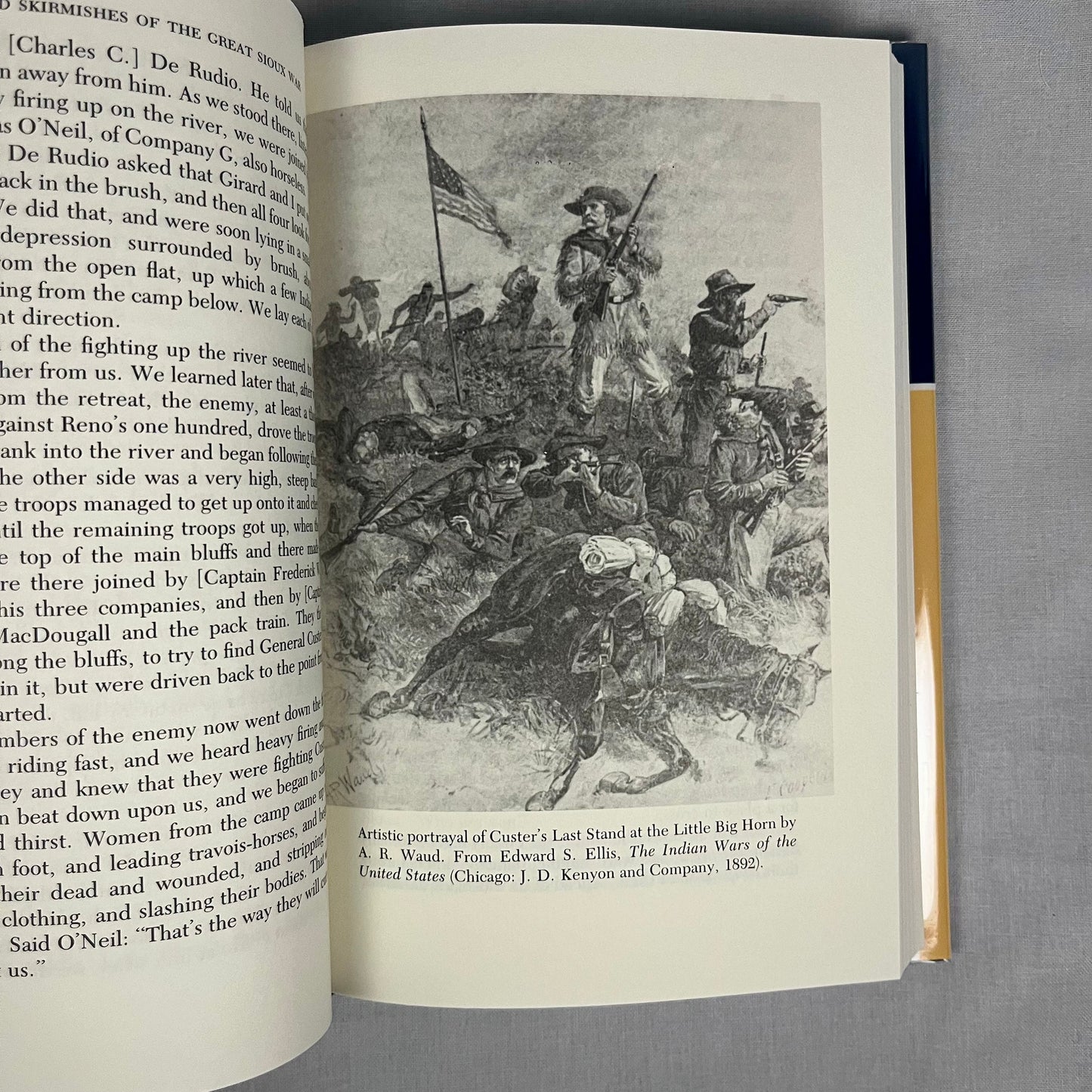 First Printing - Battles and Skirmishes of the Great Sioux War, 1876-1877: The Military View by Jerome Greene (1993) Vintage Hardcover Book