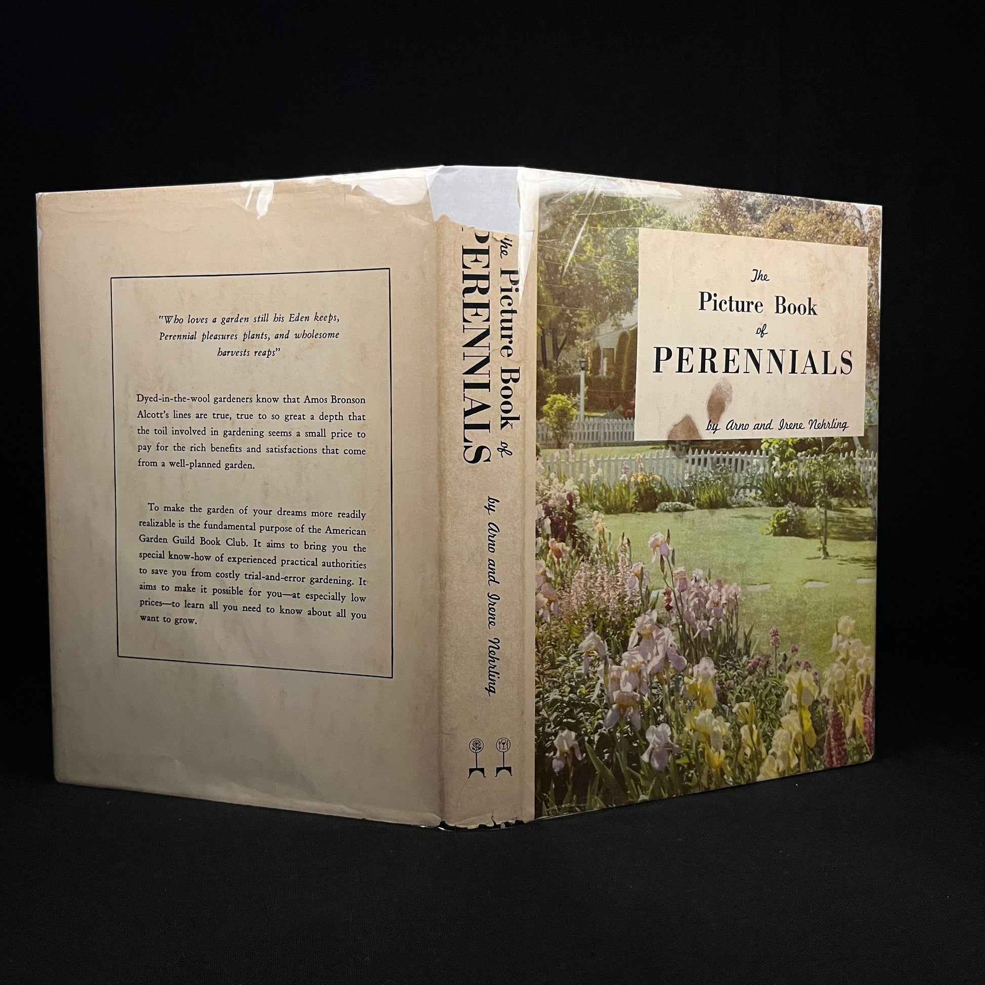 The Picture Book of Perennials by Arno and Irene Nehrling (1964) Vintage Hardcover Book