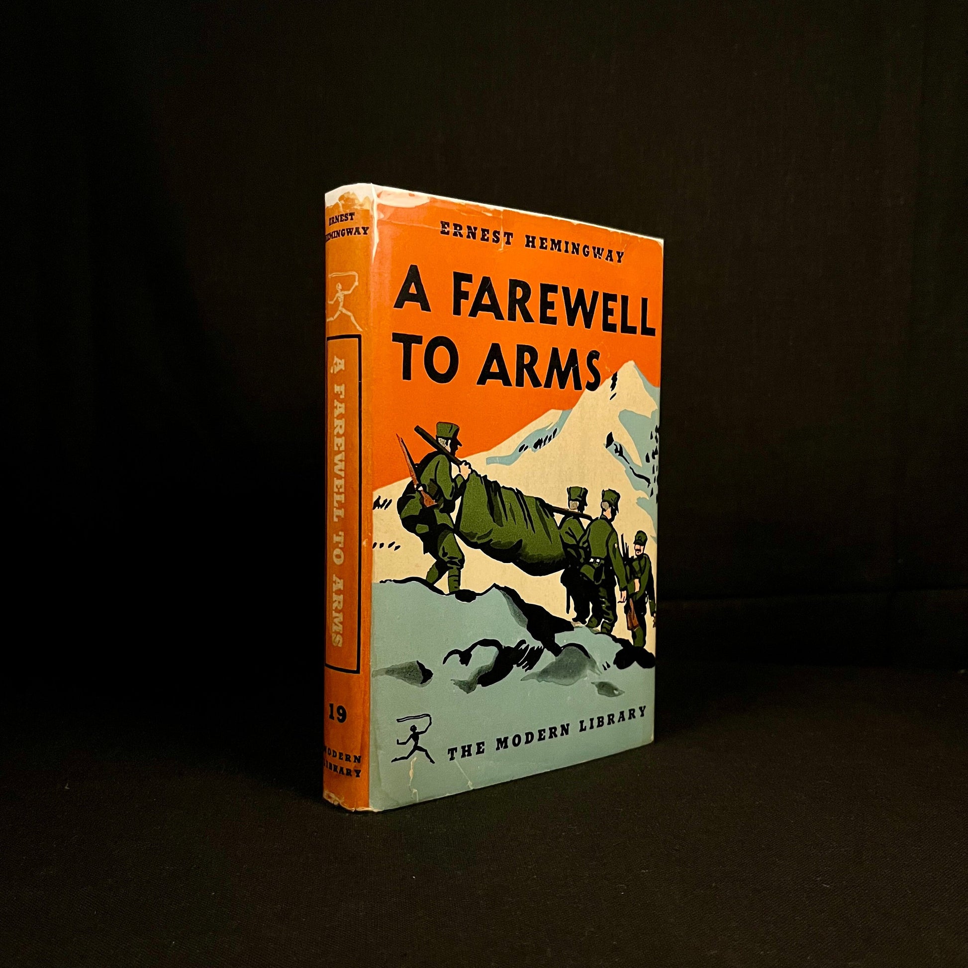 Modern Library - A Farewell to Arms by Ernest Hemingway (1941) Vintage Hardcover Book