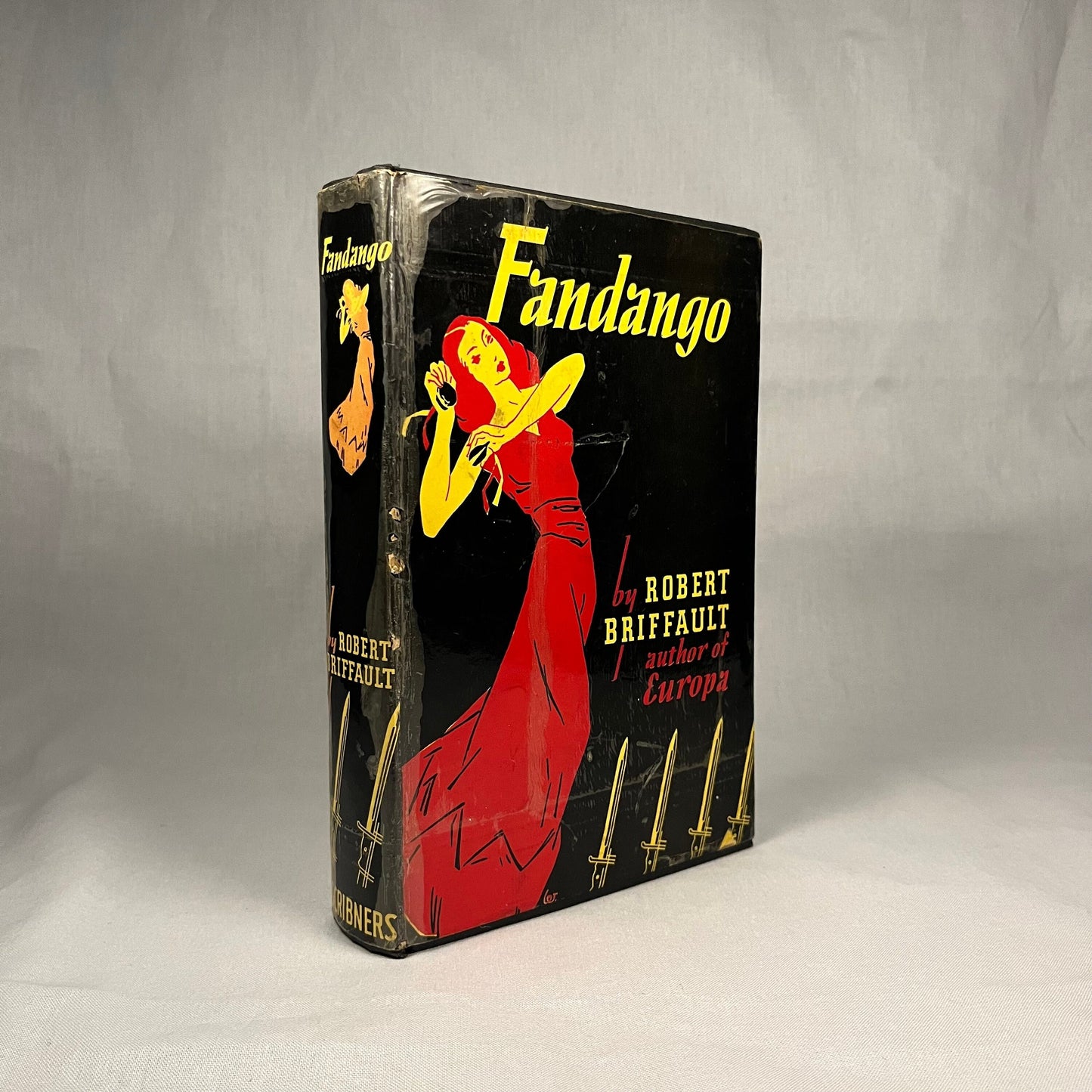 First Printing - Fandango by Robert Briffault (1940) Vintage Hardcover Book