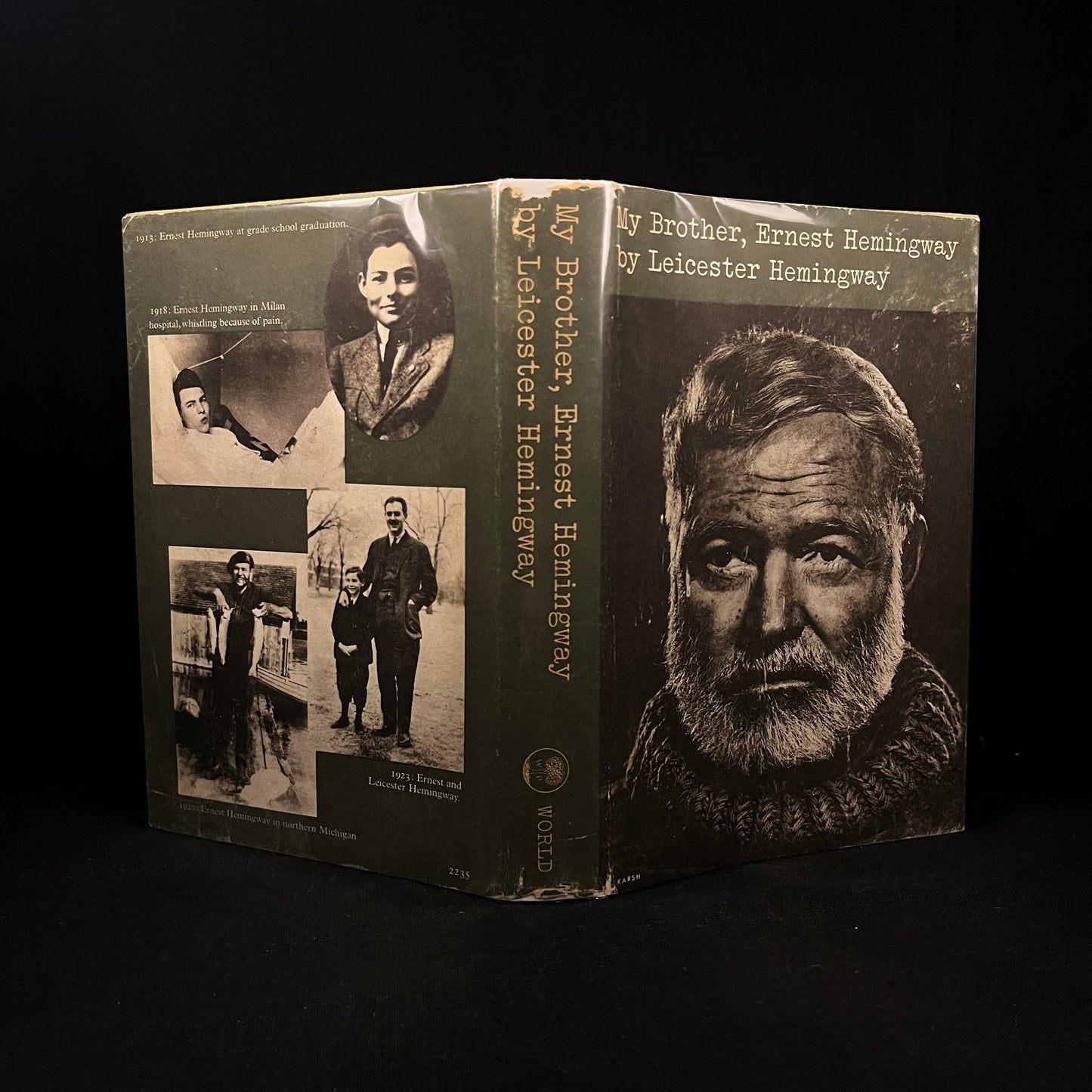 First Printing - My Brother, Ernest Hemingway by Leicester Hemingway (1962) Vintage Hardcover Book