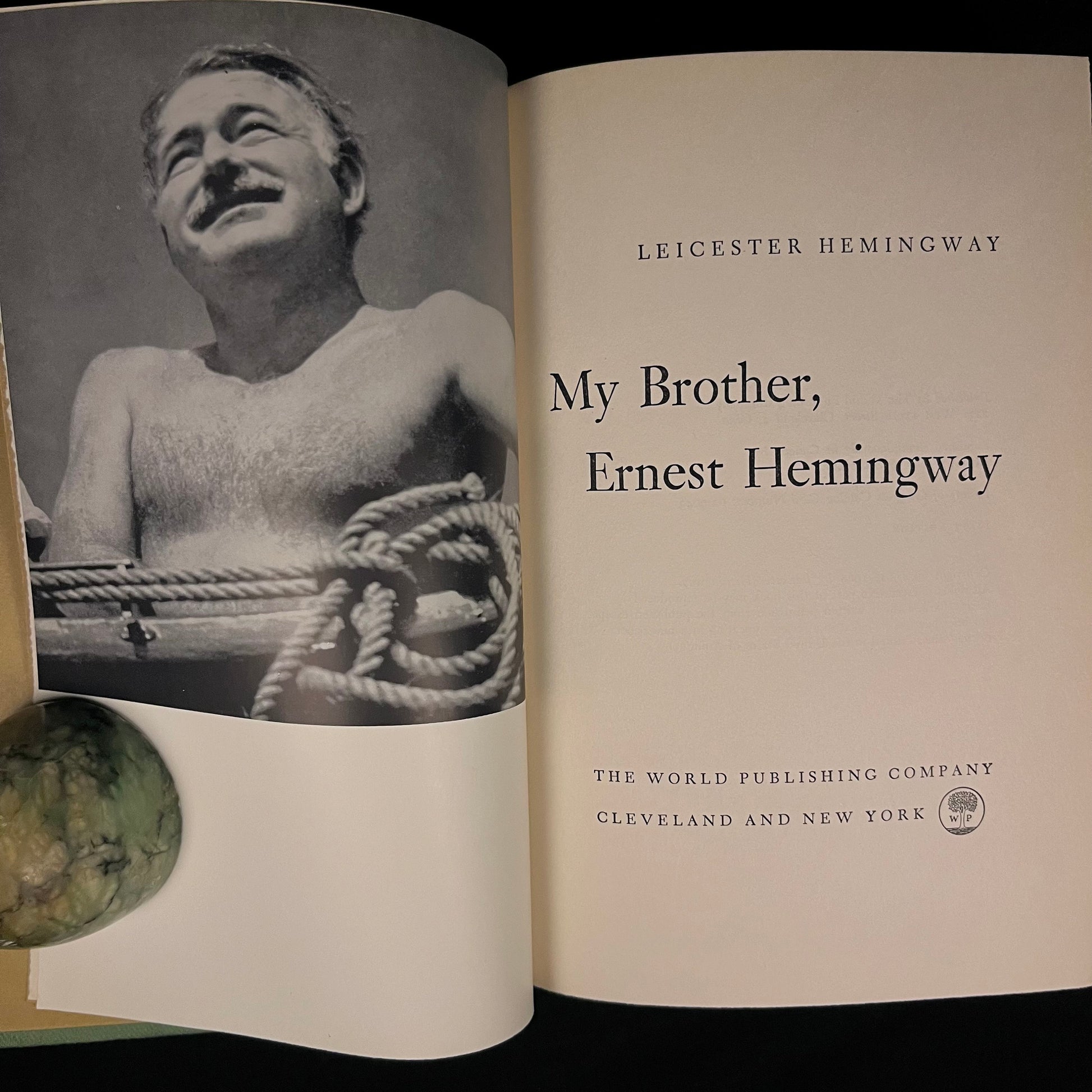 First Printing - My Brother, Ernest Hemingway by Leicester Hemingway (1962) Vintage Hardcover Book