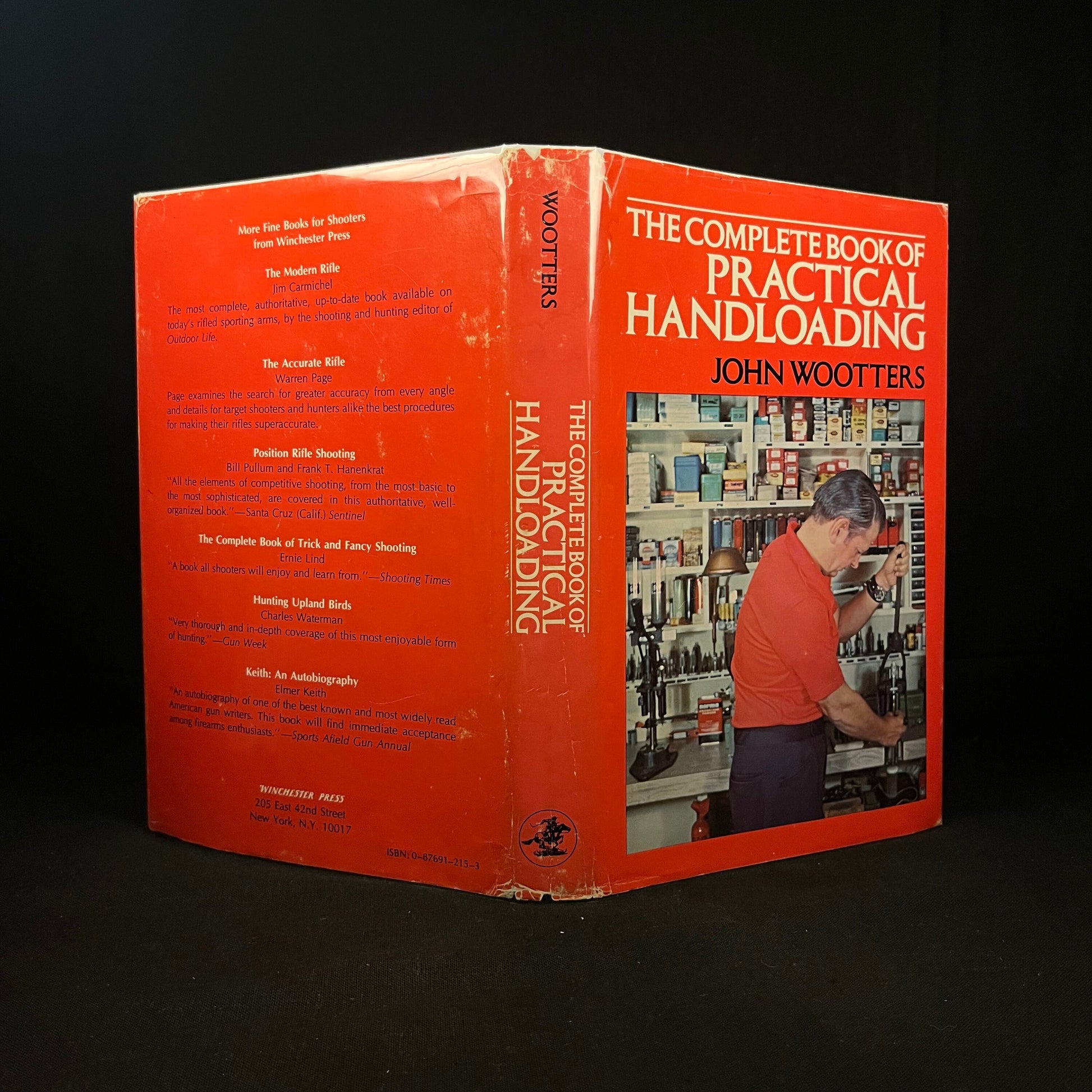 The Complete Book of Practical Handloading by John Wootters (1976) Vintage Hardcover Book