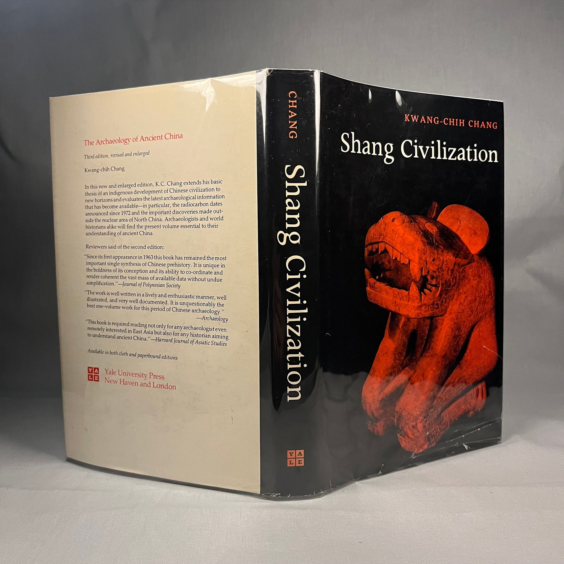 Shang Civilization by Kwang-Chih Chang (1980) Vintage Hardcover Book