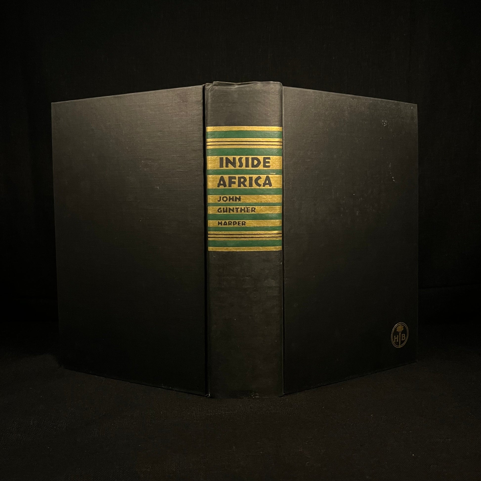 Inside Africa by John Gunther (1955) Vintage Hardcover Book