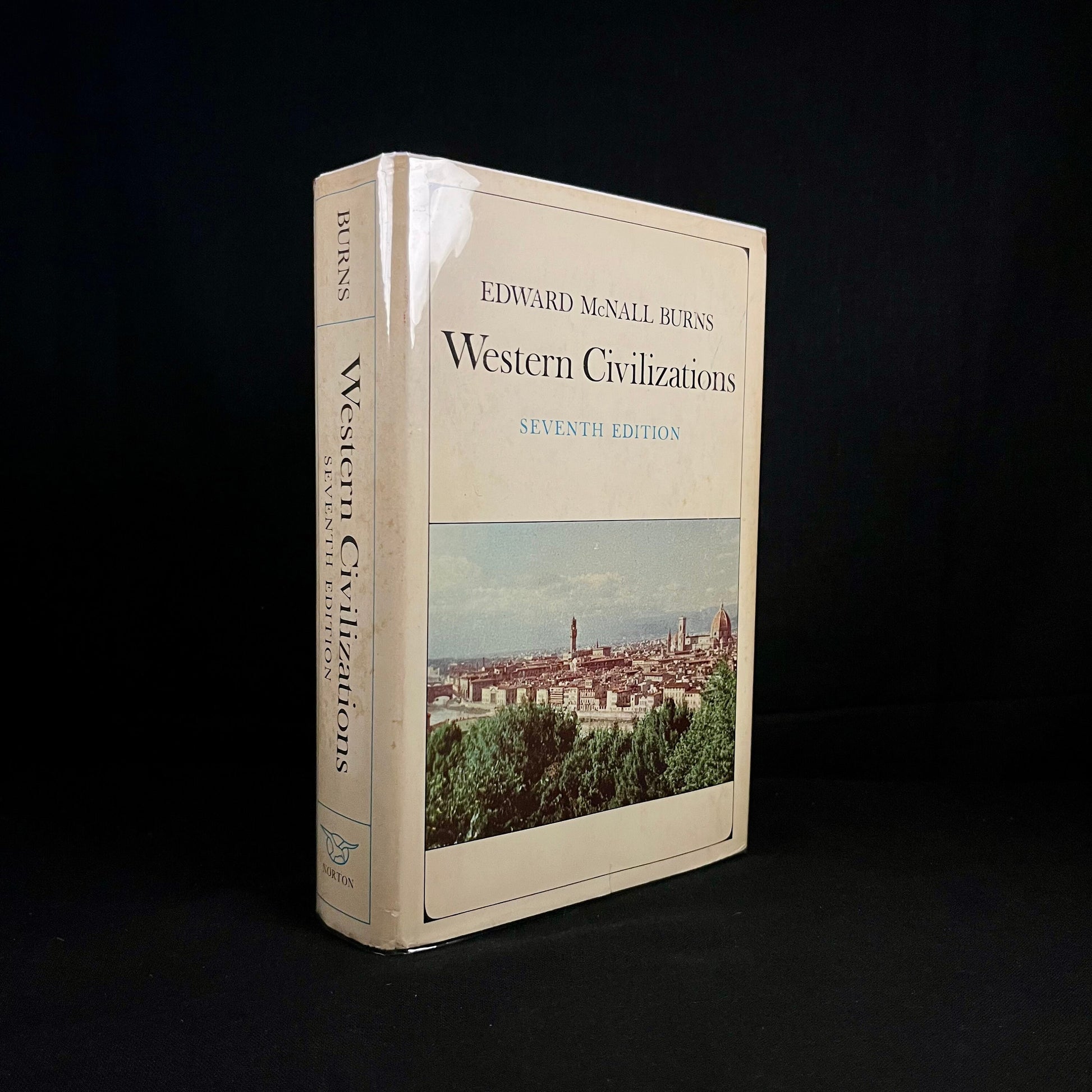 Western Civilizations: Their History and Their Culture by Edward McNall Burns (1968) Vintage Hardcover Book