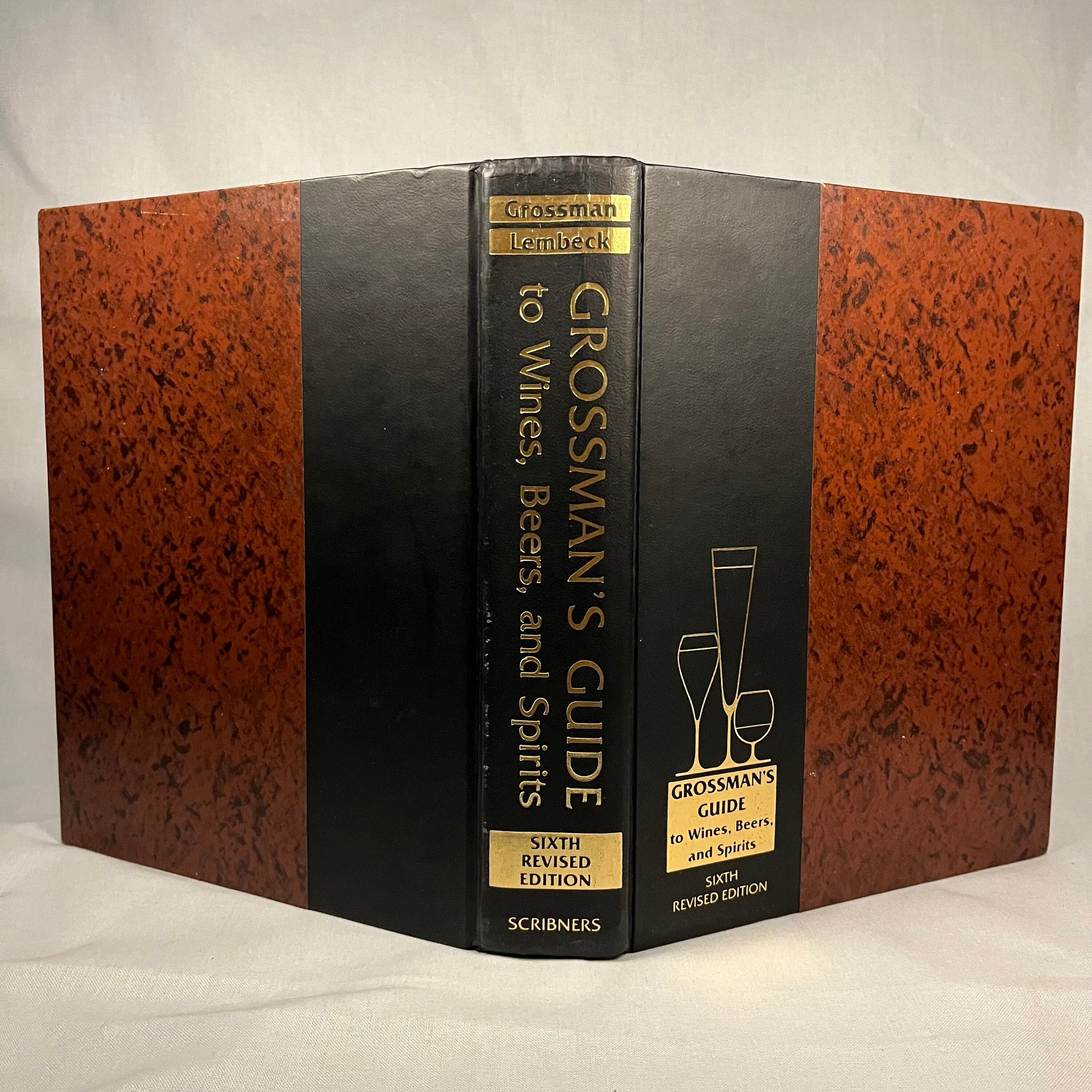 Grossman’s Guide to Wines, Beer, and Spirits by Harold J. Grossman (1977) Vintage Hardcover Book