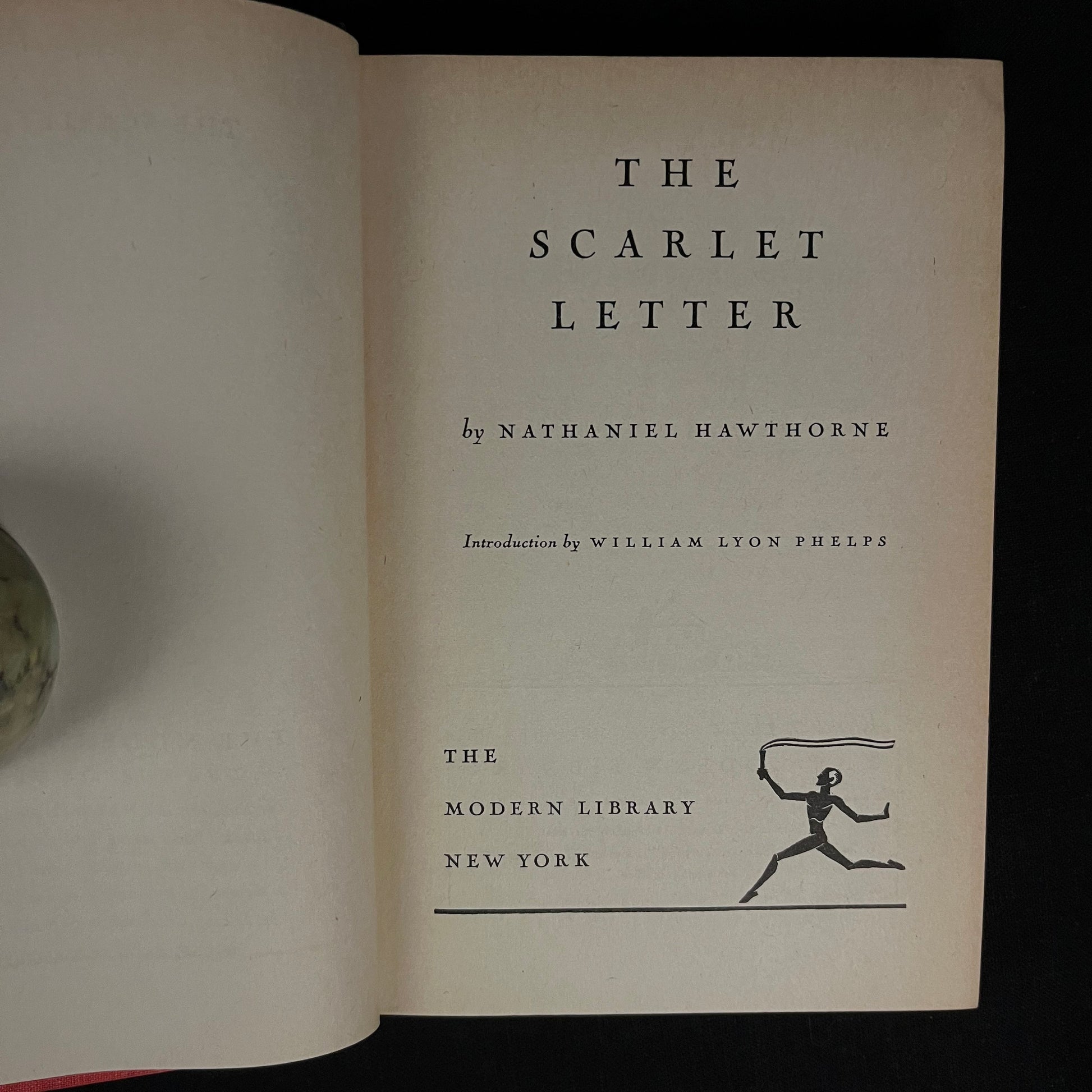 Modern Library - The Scarlet Letter by Nathaniel Hawthorne (1940) Vintage Hardcover Book