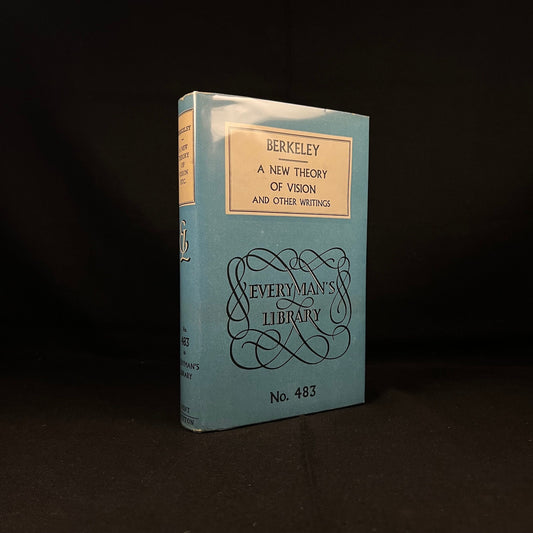 Everyman’s Library - A New Theory of Vision and Other Writings by George Berkeley (1963) Vintage Hardcover Book