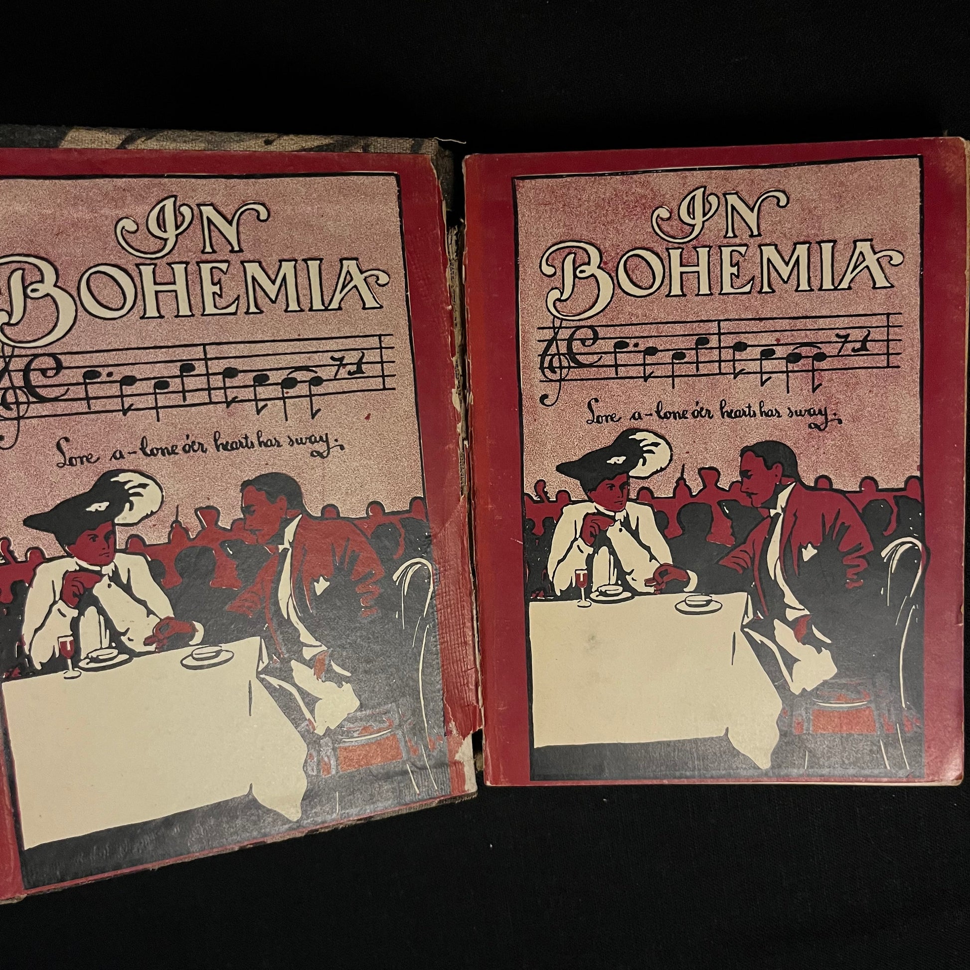 First Printing - In Bohemia by James Clarence Harvey (1905) Vintage Hardcover Book