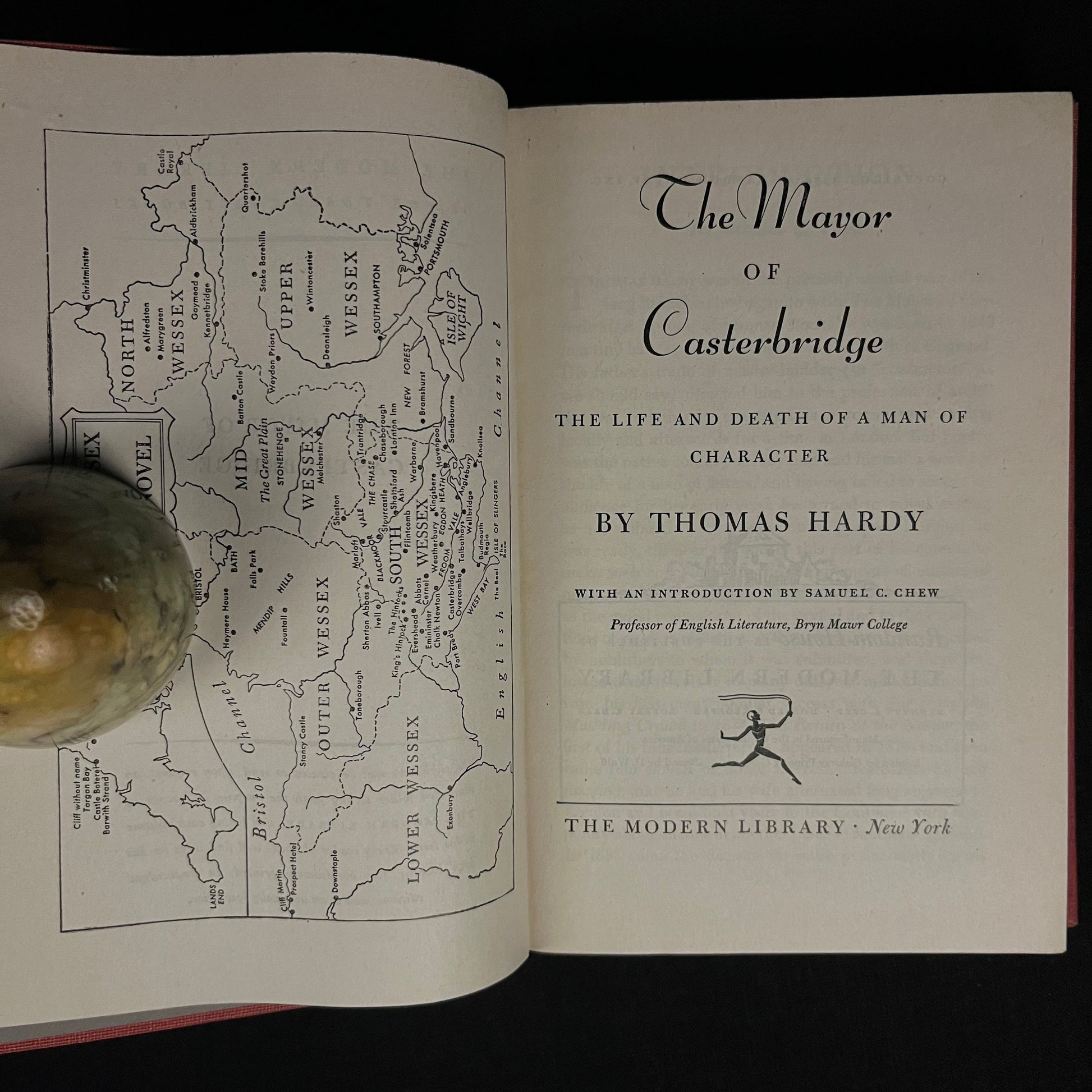 Modern Library - The Mayor of Casterbridge: The Life and Death of a Man of Character by Thomas Hardy (1950) Vintage Hardcover Book