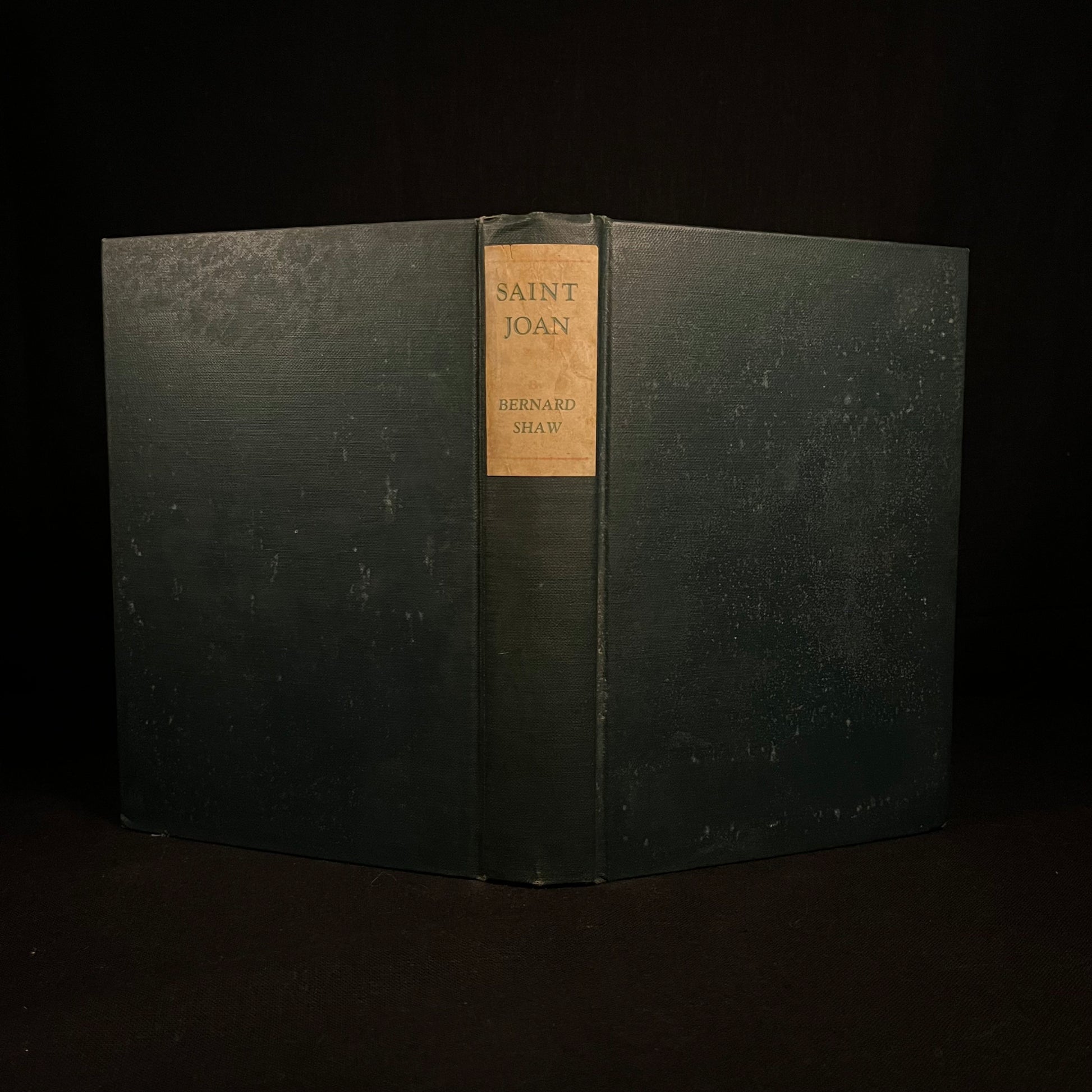 First Printing - Saint Joan: A Chronicle Play in Six Scenes and an Epilogue by Bernard Shaw (1924) Vintage Hardcover Book