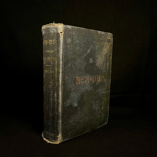 Ben-Hur: A Tale of The Christ by Lew. Wallace (1898) Vintage Hardcover Book