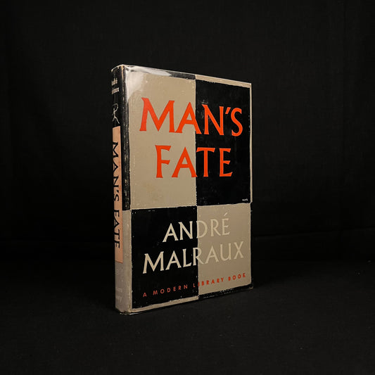 Modern Library - Man’s Fate by André Malraux (1959) Vintage Hardcover Book