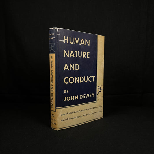 Modern Library - Human Nature and Conduct: An Introduction to Social Psychology by John Dewey (1957) Vintage Hardcover Book