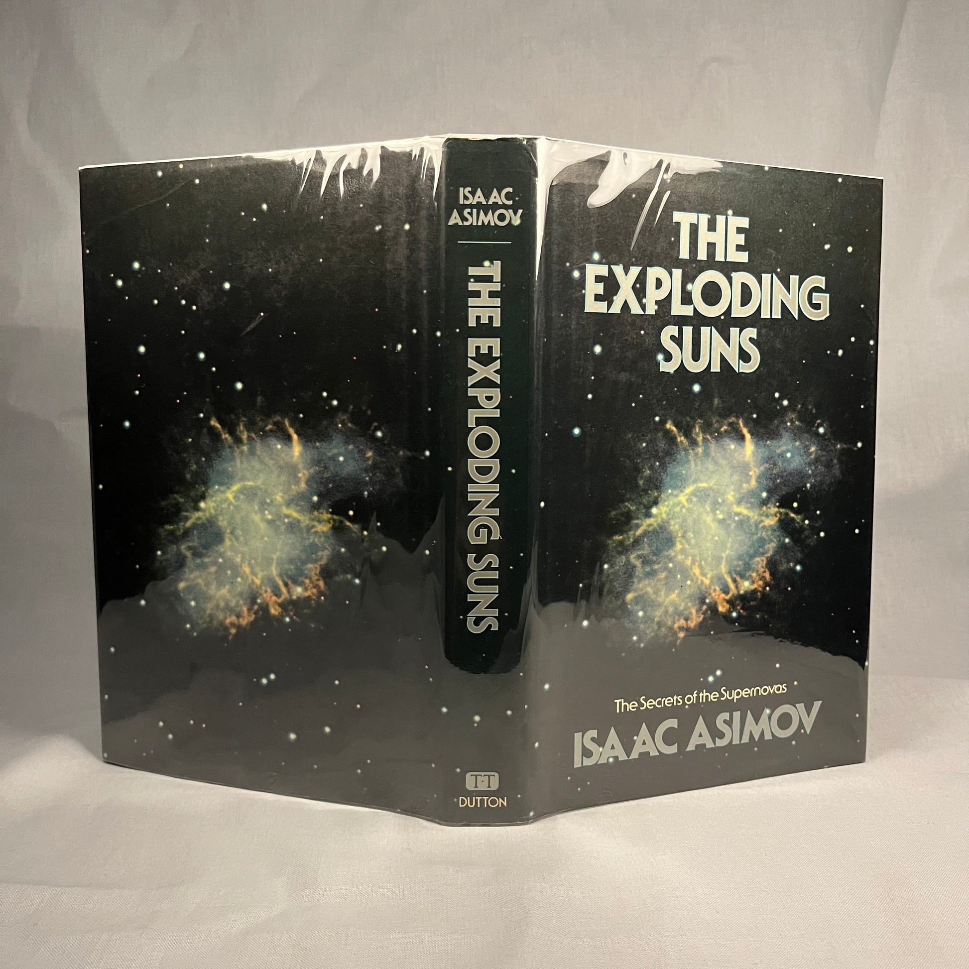 First Printing - The Exploding Suns: The Secrets of Supernovas by Isaac Asimov (1985) Vintage Hardcover Book