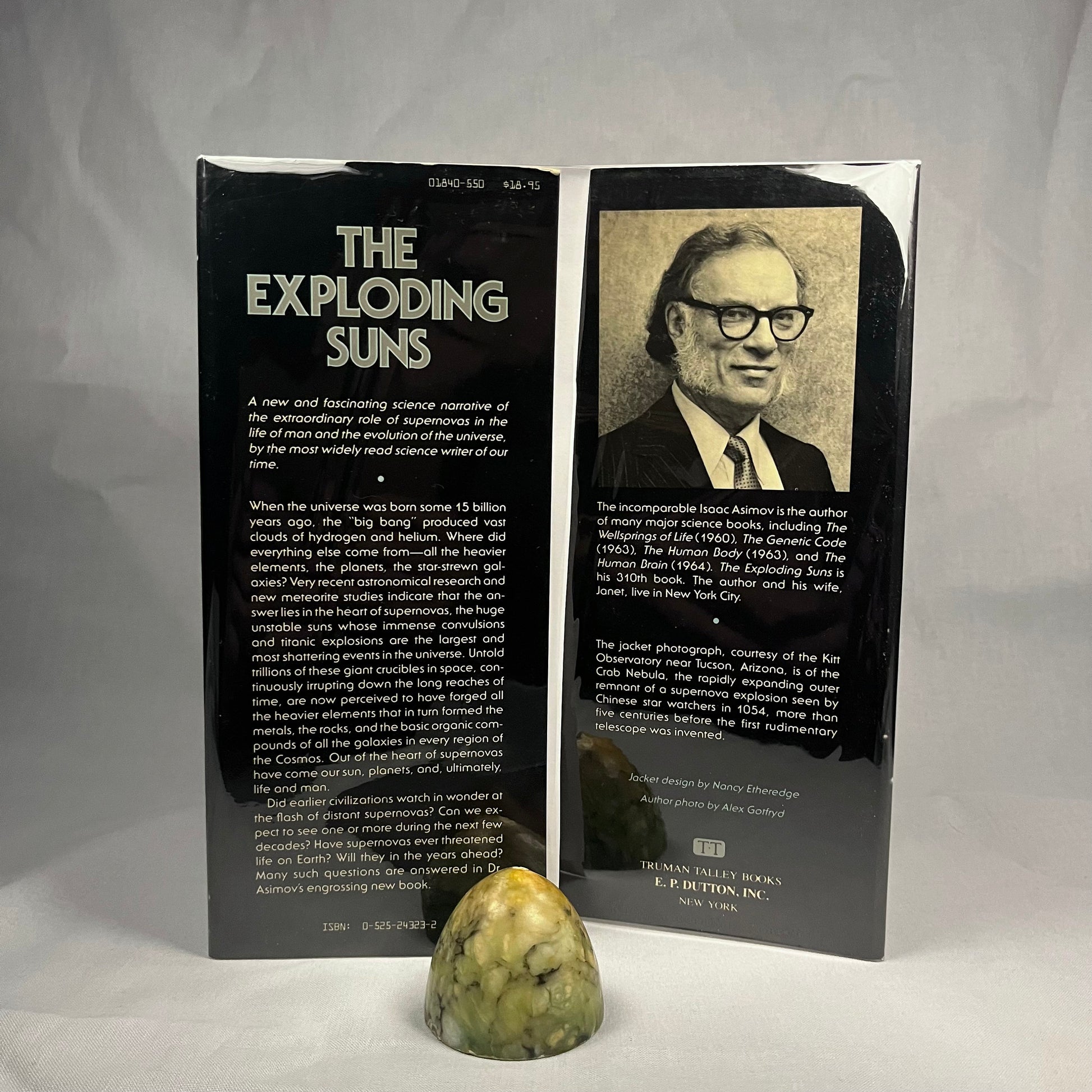 First Printing - The Exploding Suns: The Secrets of Supernovas by Isaac Asimov (1985) Vintage Hardcover Book