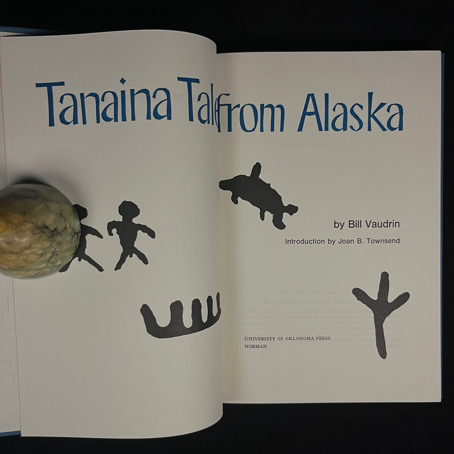 First Printing - Tanaina Tales from Alaska by Bill Vaudrin (1969) Vintage Hardcover Book