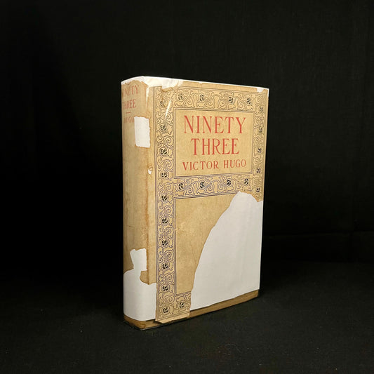 Ninety-Three by Victor Hugo (1910s) Vintage Hardcover Book