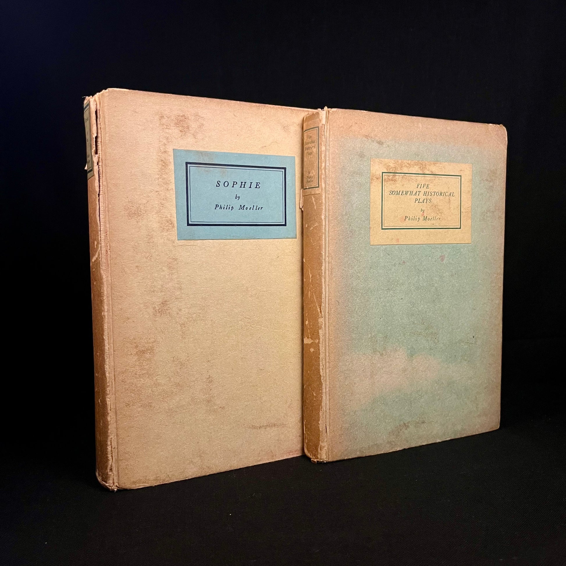 Sophie and Five Somewhat Historical Plays by Philip Moeller (1918–1919) Vintage Hardcover Book Collection