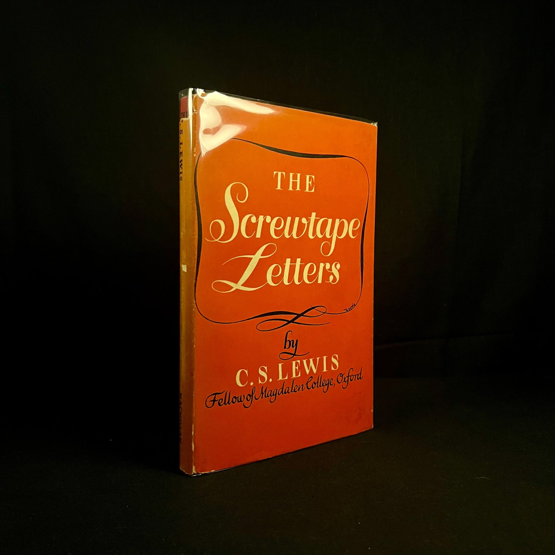 Early Printing - The Screwtape Letters by C. S. Lewis (1948) Vintage Hardcover Book