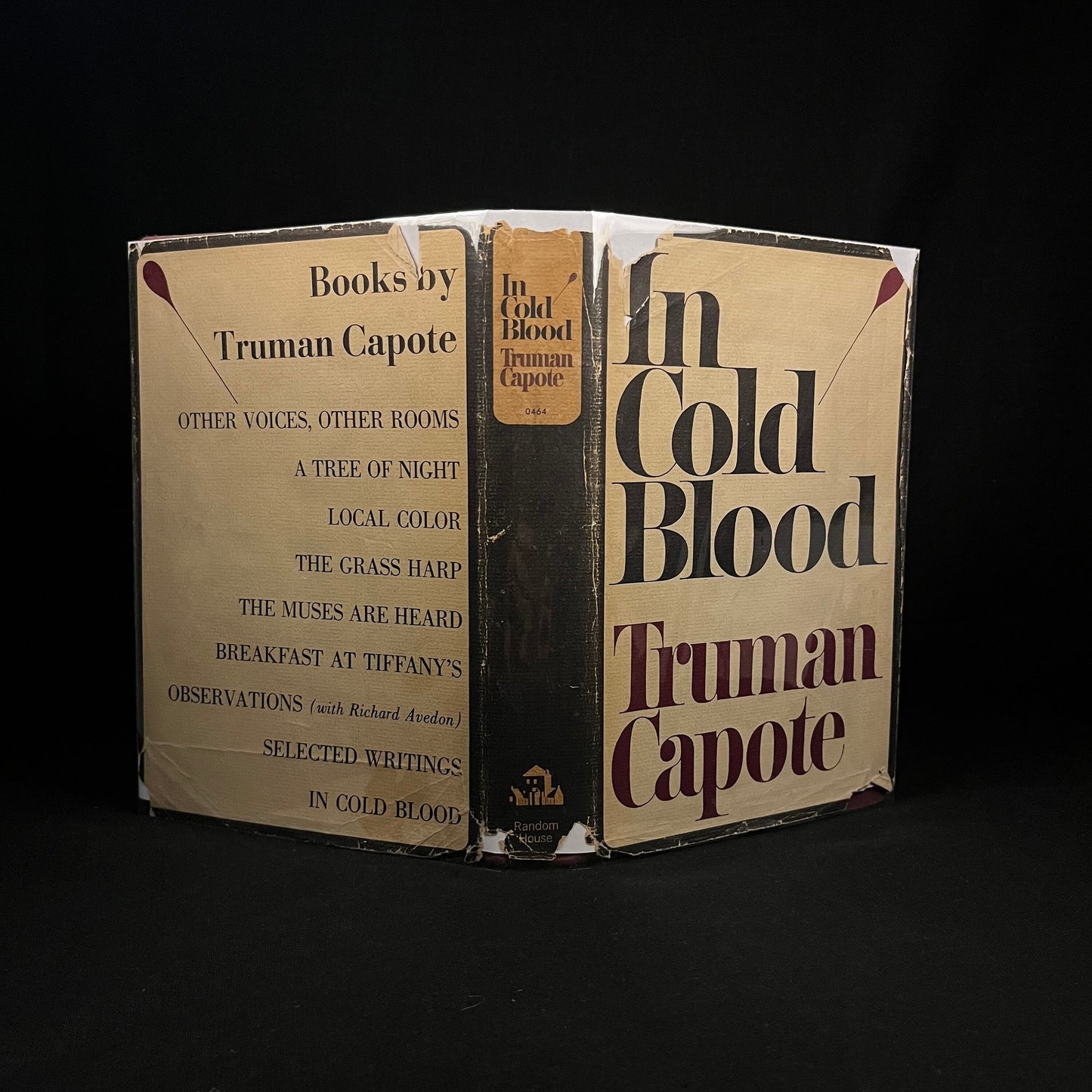 In Cold Blood: A True Account of Multiple Murder and Its Consequences by Truman Capote (1966) Vintage Hardcover Book