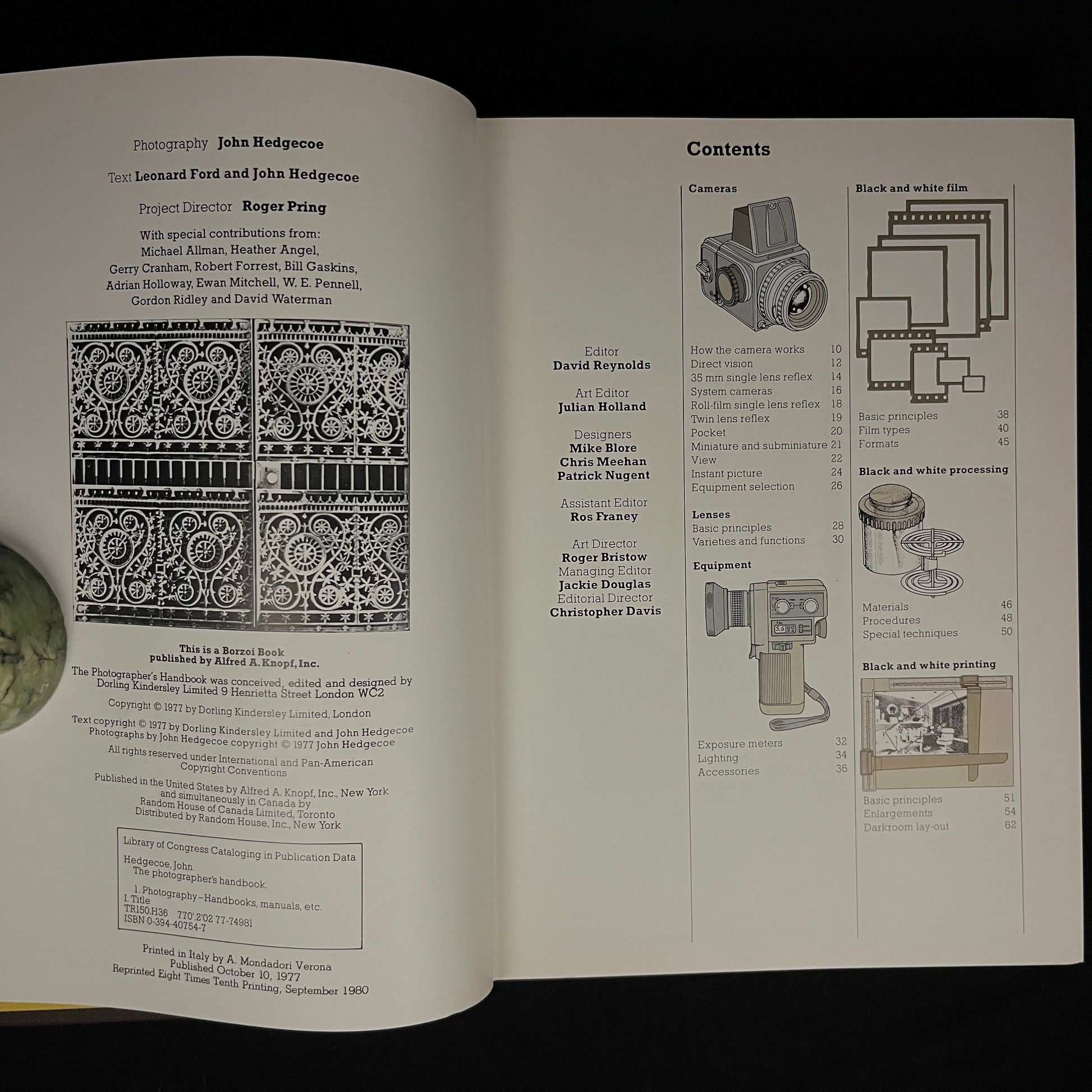 The Photographer’s Handbook: A Complete Reference Manual of Photographic Techniques, Procedures, Equipment and Style by J. Hedgecoe (1980)