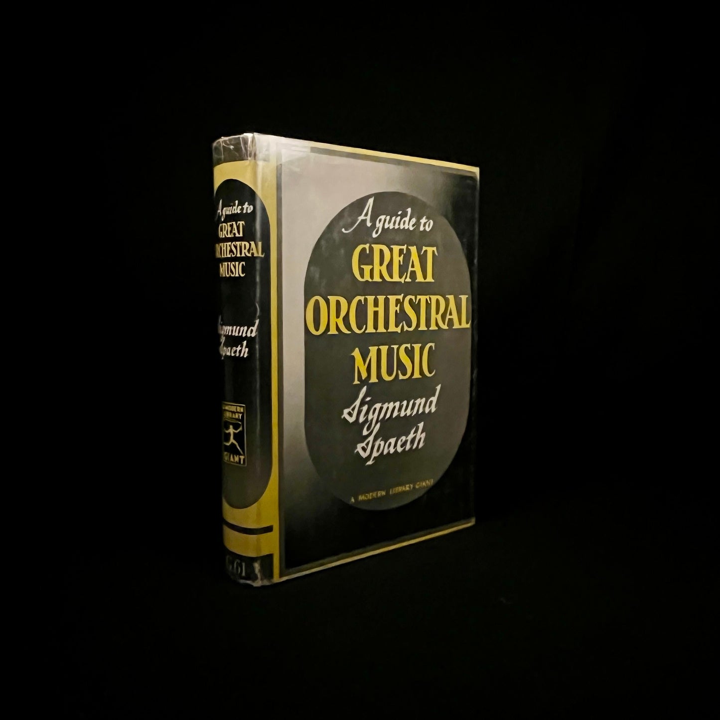 Modern Library - A Guide to Great Orchestral Music by Sigmund Spaeth (1943) Vintage Hardcover Book