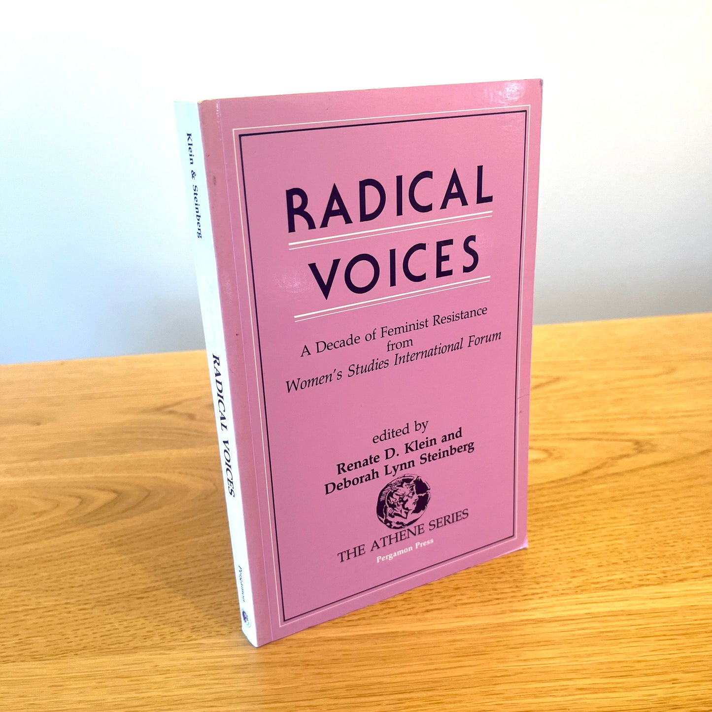 Radical Voices: A Decade of Feminist Resistance from Women’s Studies International Forum (1989) Vintage Paperback Book