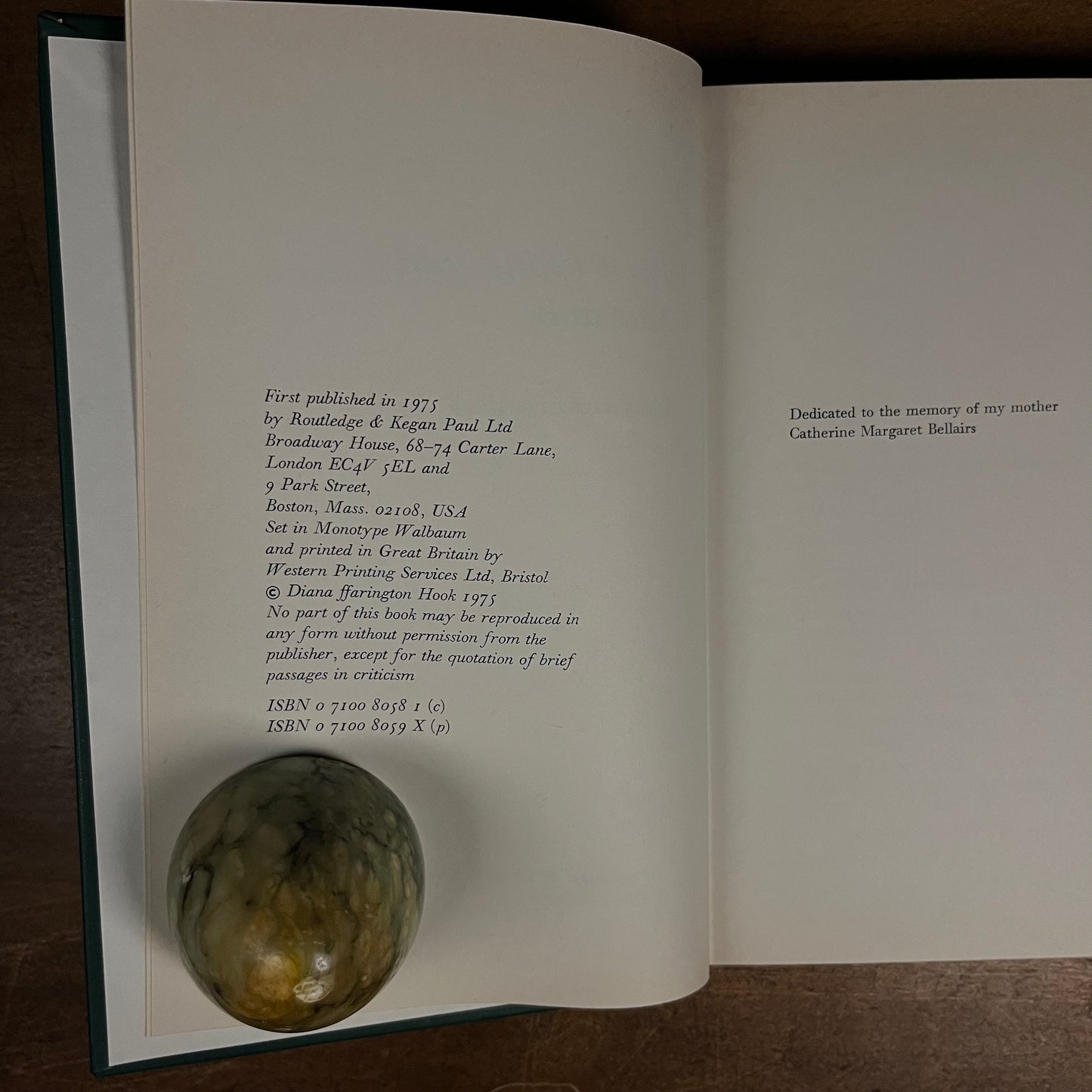 First Printing - The I Ching and Mankind by Diane ffarington Hook (1975) Vintage Hardcover Book