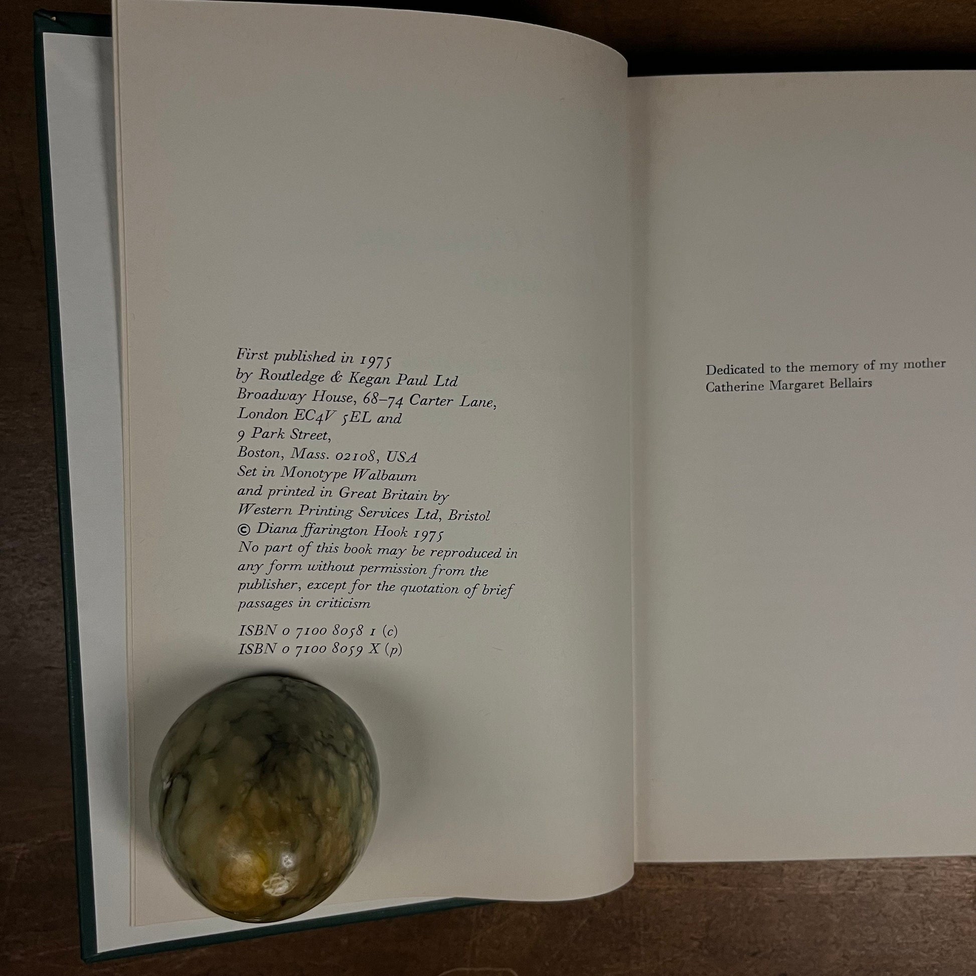 First Printing - The I Ching and Mankind by Diane ffarington Hook (1975) Vintage Hardcover Book