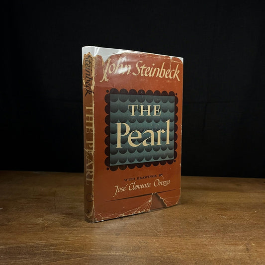 First Printing, First State - The Pearl by John Steinbeck (1947) Vintage Hardcover Book