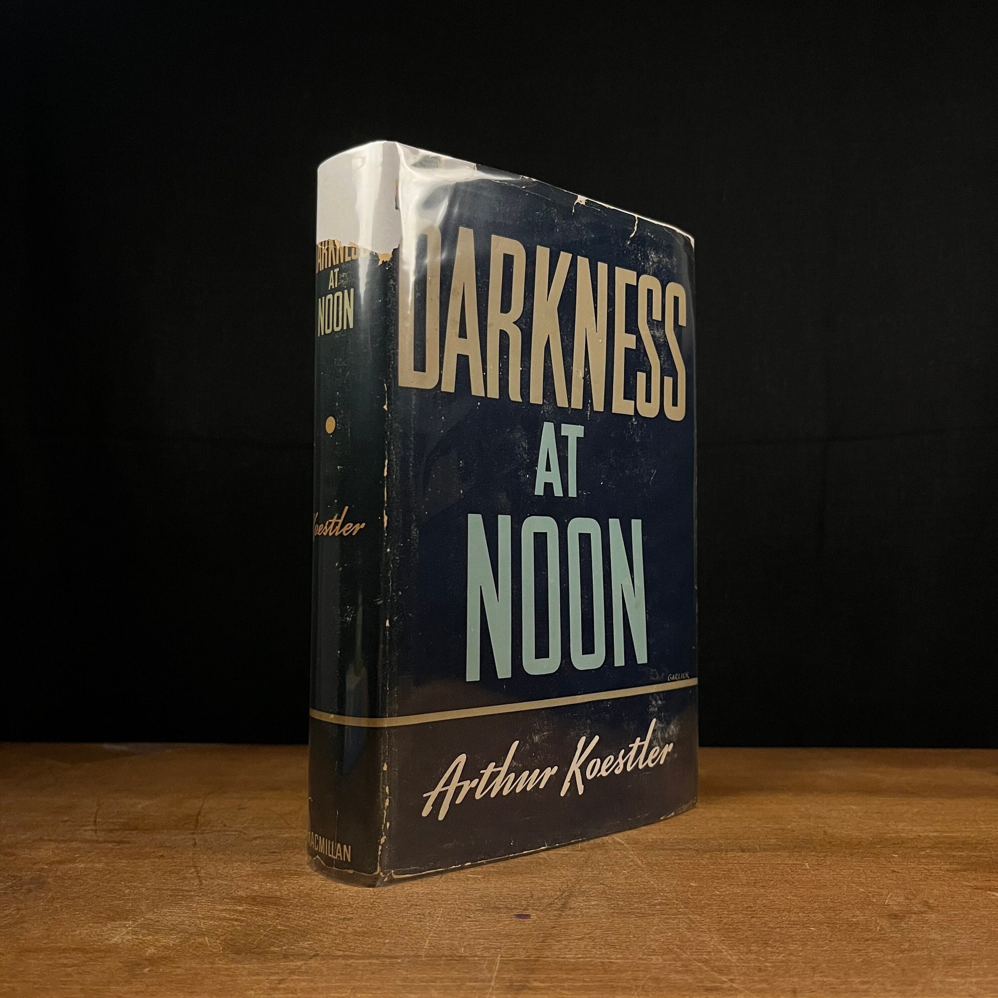 Darkness at Noon by Arthur Koestler (1941) Vintage Hardcover Book