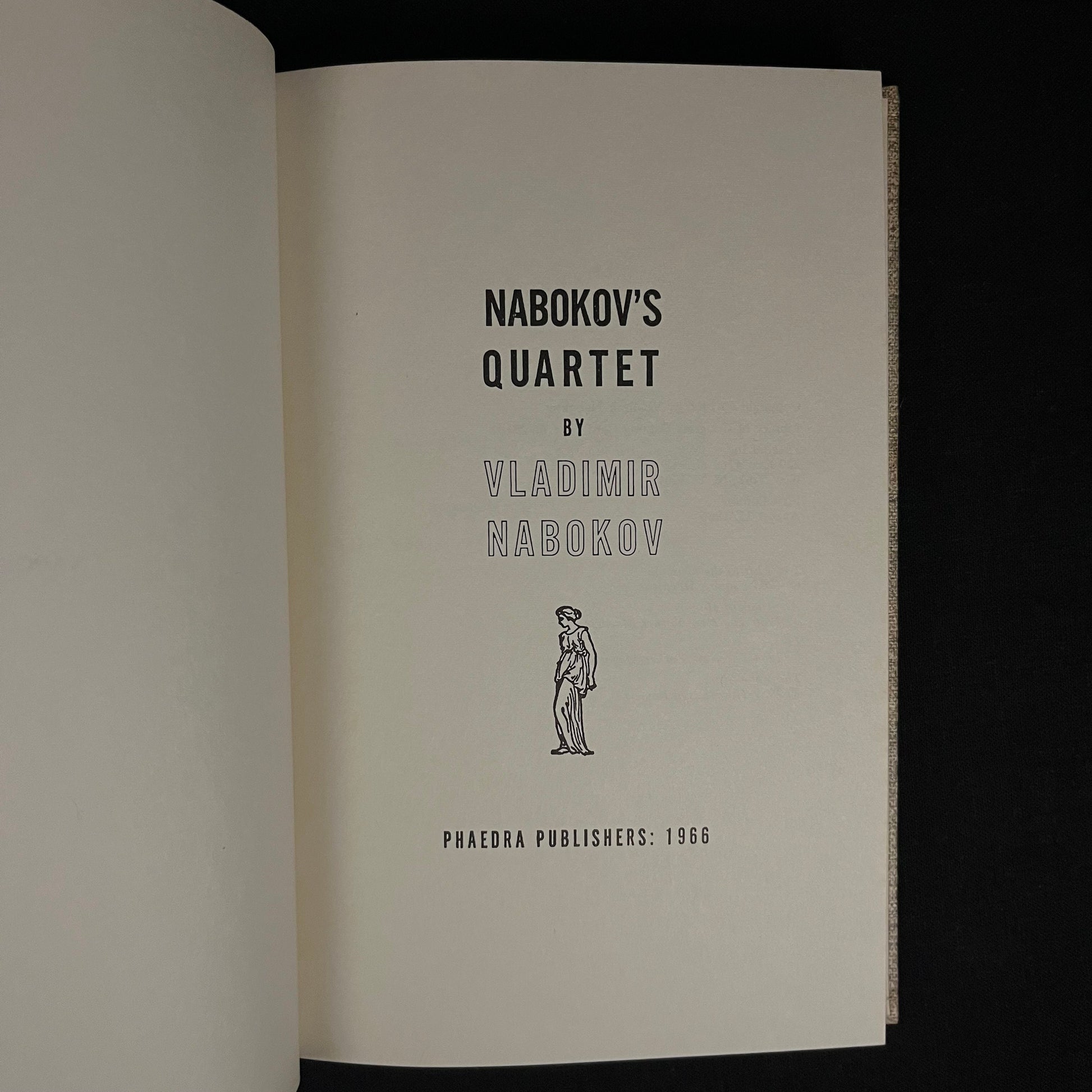 First Printing - Nabokov’s Quartet by Vladimir Nabokov (1966) Vintage Hardcover Book