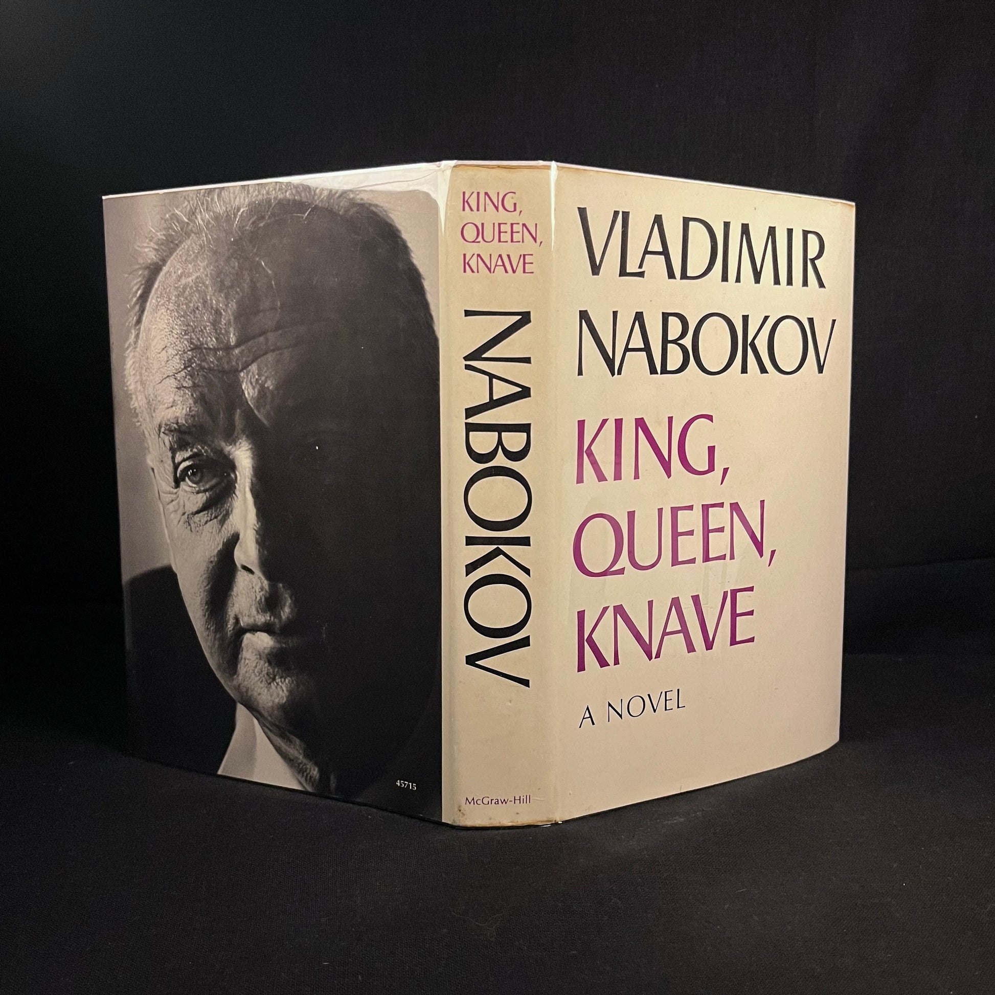 Second Printing - King, Queen, Knave: A Novel by Vladimir Nabokov (1968) Vintage Hardcover Book