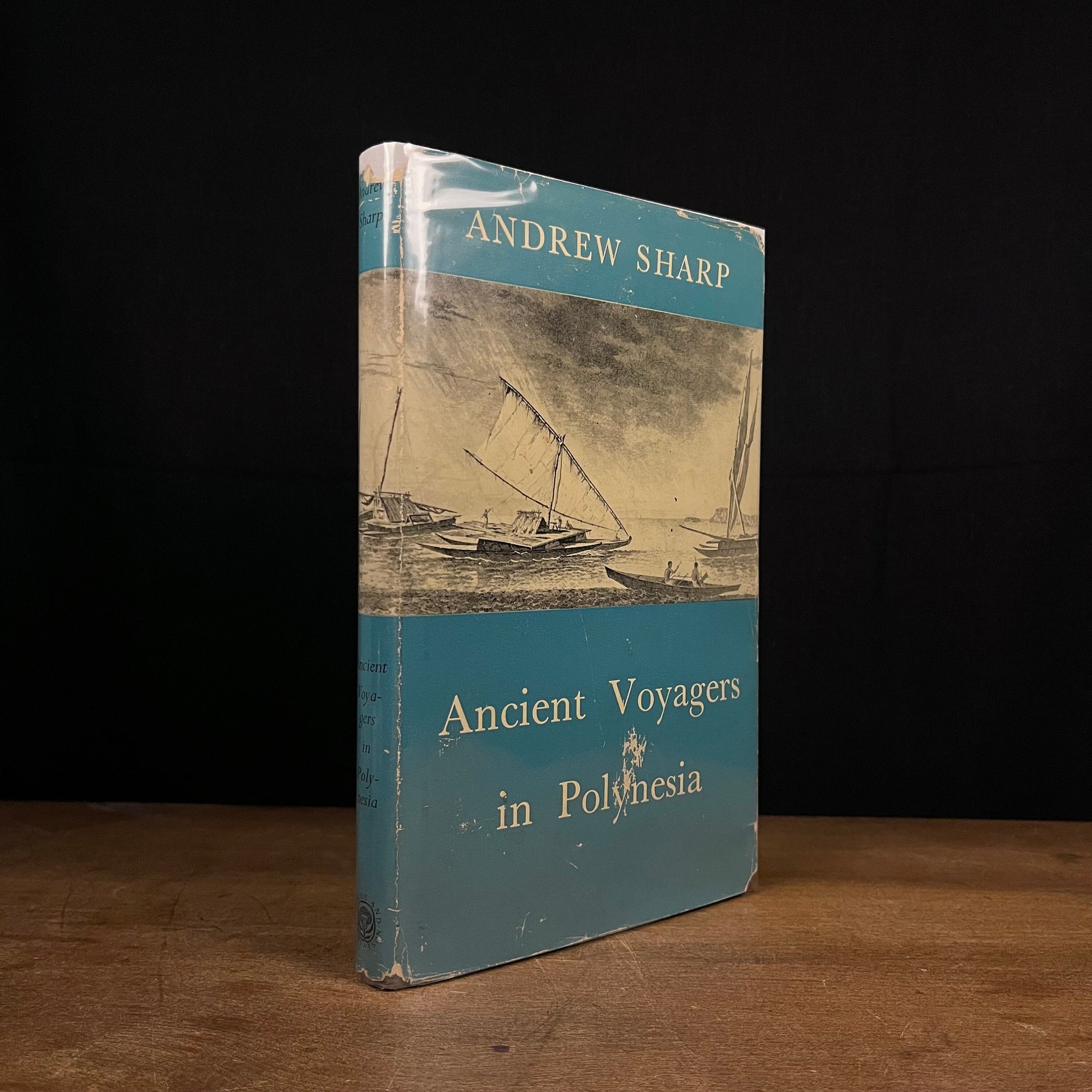 First Printing - Ancient Voyagers in Polynesia by Andrew Sharp (1964) Vintage Hardcover Book