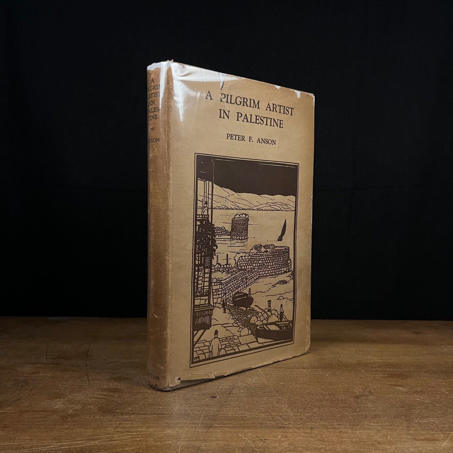 First Printing - A Pilgrim Artist in Palestine by Peter F. Anson (1932) Vintage Hardcover Book