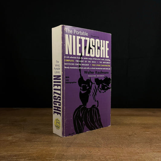 The Portable Nietzsche by Walter Kaufmann (1971) Vintage Paperback Book