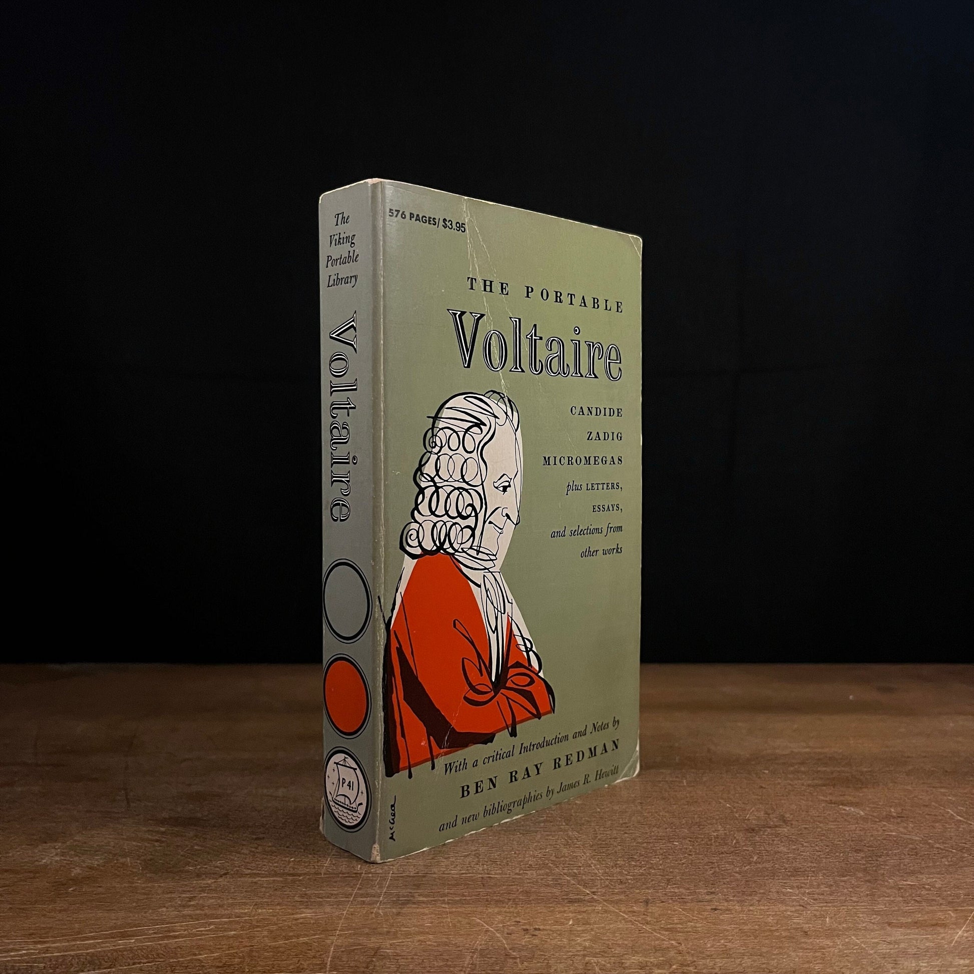 The Portable Voltaire by Ben Ray Redman (1975) Vintage Paperback Book