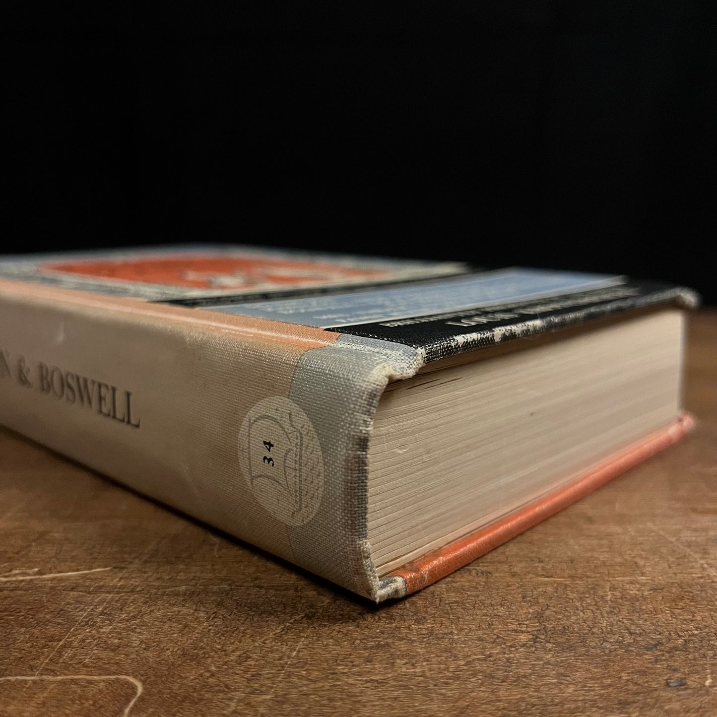 The Portable Johnson and Boswell by Louis Kronenberger (1966) Vintage Hardcover Book