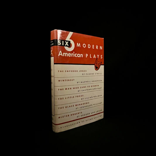Modern Library - Six Modern American Plays (1951) Vintage Hardcover Book