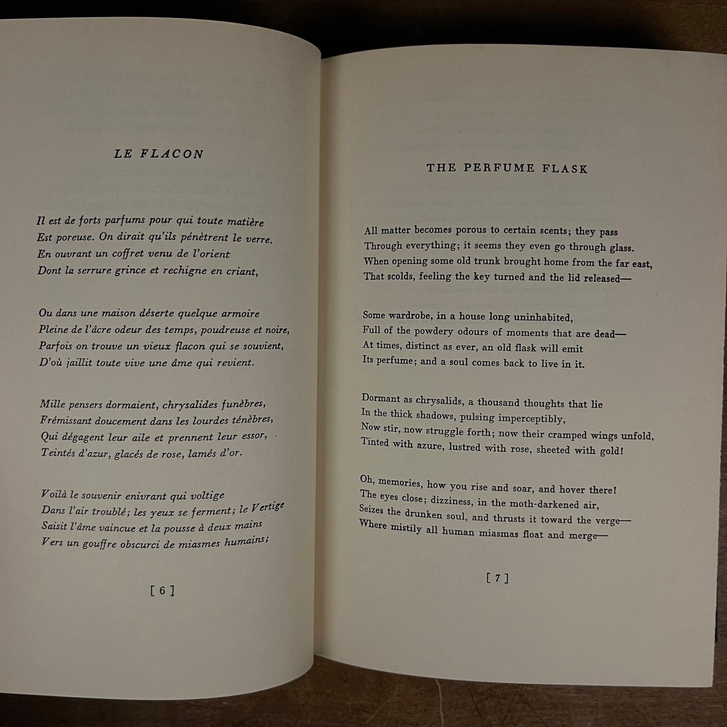 Flowers of Evil from the French of Charles Baudelaire by George Dillon and Edna St. Vincent Millay (1958) Vintage Hardcover Book