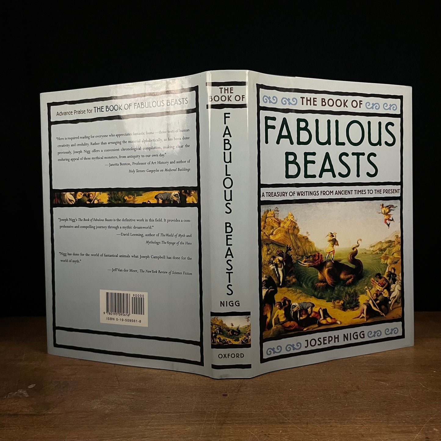 First Printing - The Book of Fabulous Beasts: A Treasury of Writings from Ancient Times to Present by Joseph Nigg (1999) Hardcover Book