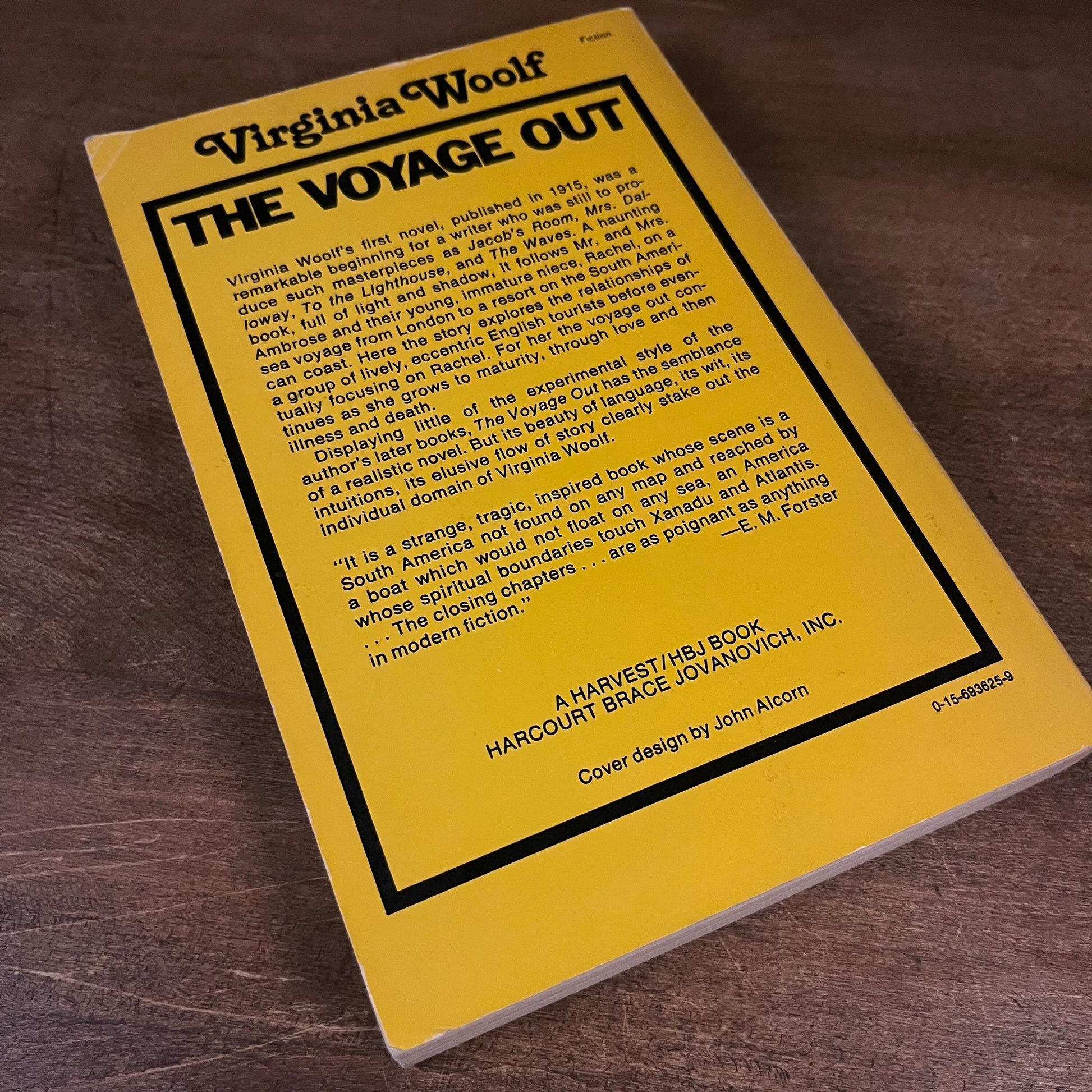 The Voyage Out by Virginia Woolf (1948) Vintage Paperback Book