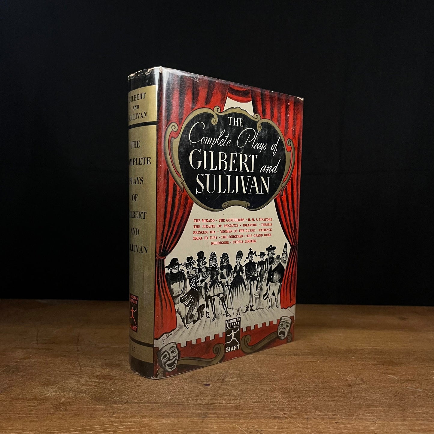 Modern Library - The Complete Plays of Gilbert and Sullivan (1941) Vintage Hardcover Book