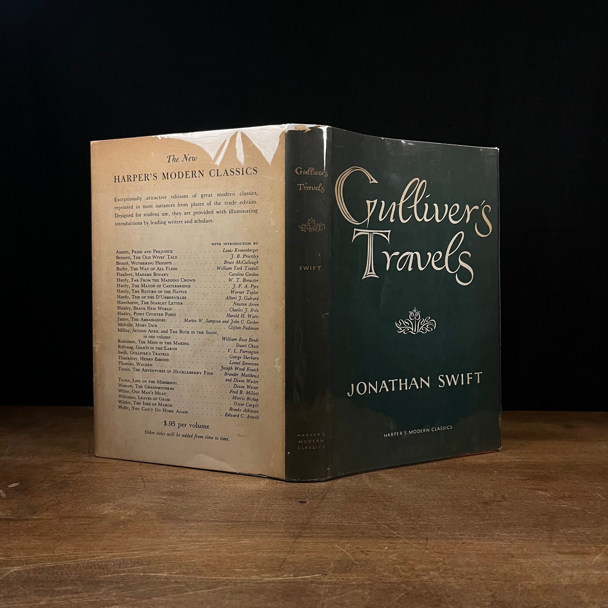 Gulliver’s Travels by Jonathan Swift (1950) Vintage Hardcover Book