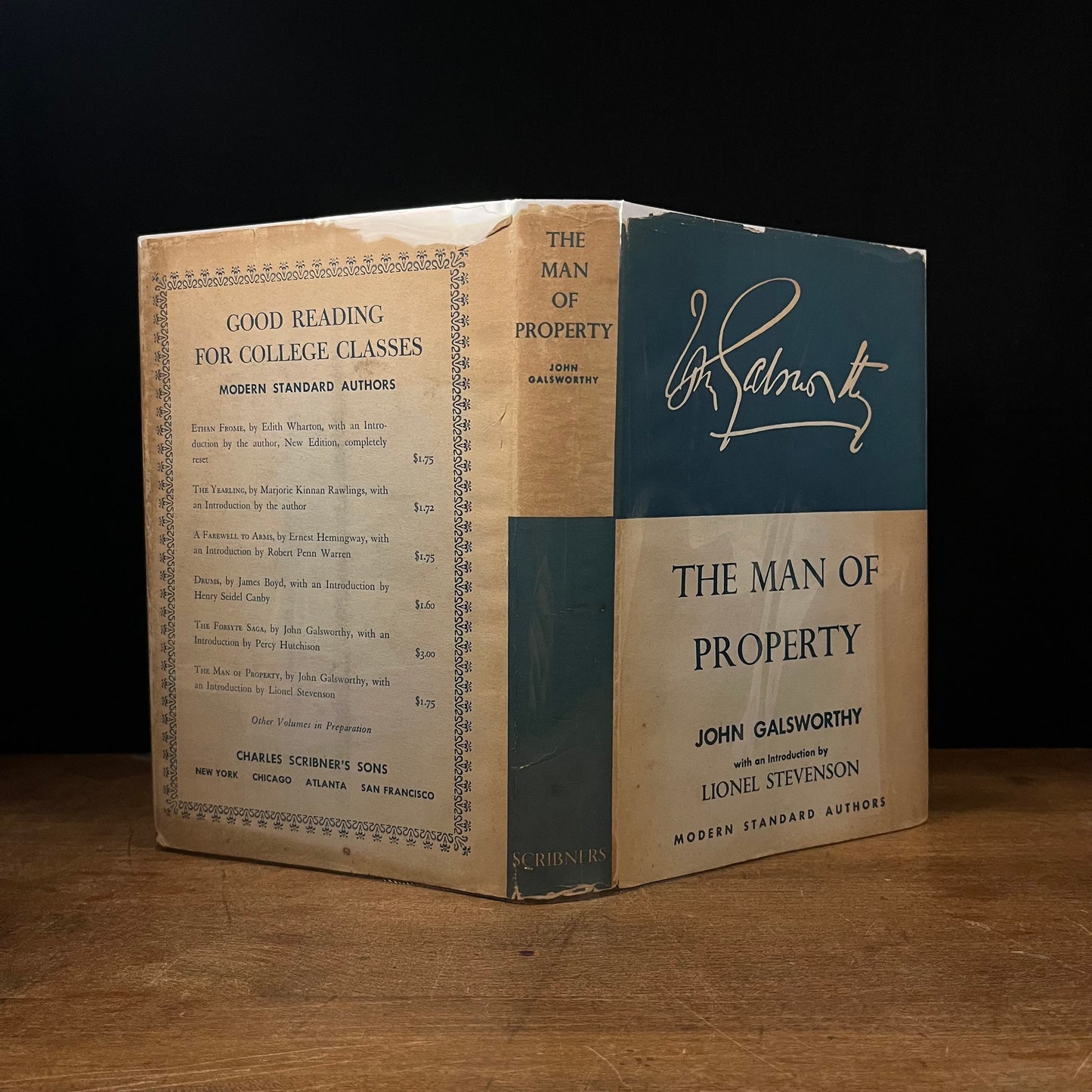 The Man of Property by John Galsworthy (1949) Vintage Hardcover Book